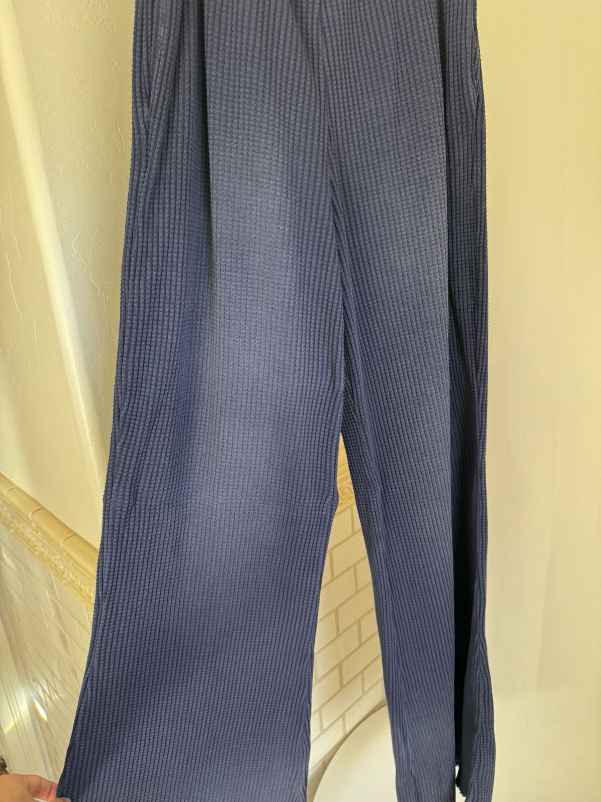 ERL ERL Navy California Waffle Pant Large Size US 34 / EU 50 - 5 Thumbnail