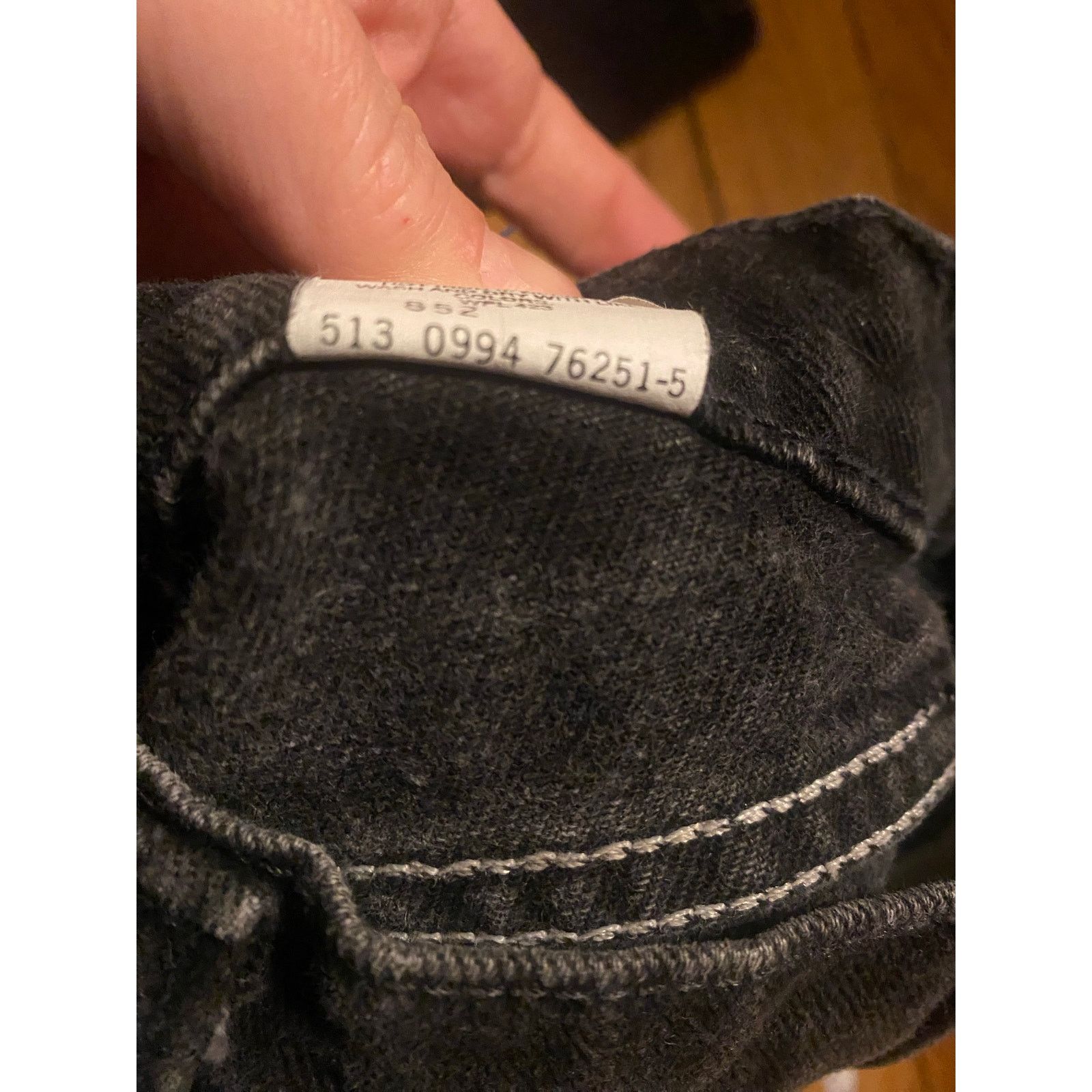 Levi's Levi’s Silvertab Baggy Jeans Black (40x32.5) Purple Tag Size US 40 / EU 56 - 5 Thumbnail