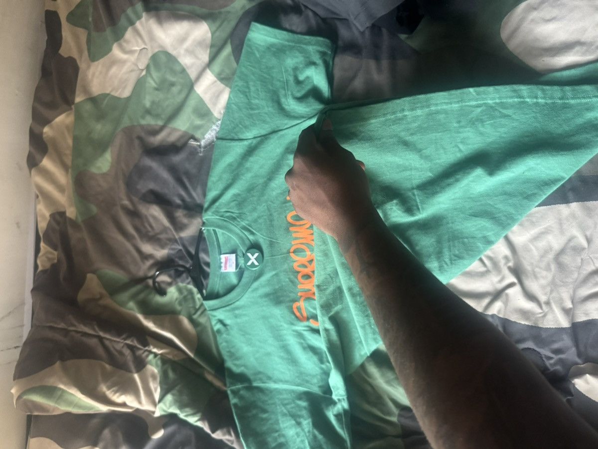 Supreme Supreme pine green and orange shirt Size US M / EU 48-50 / 2 - 2 Thumbnail
