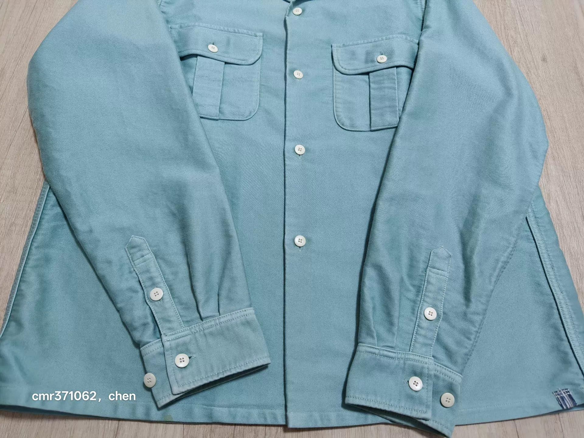 Visvim VISVIM 24SS KEESEY G.S. SHIRT Moleskin lt green2 2 Size US M / EU 48-50 / 2 - 5 Thumbnail