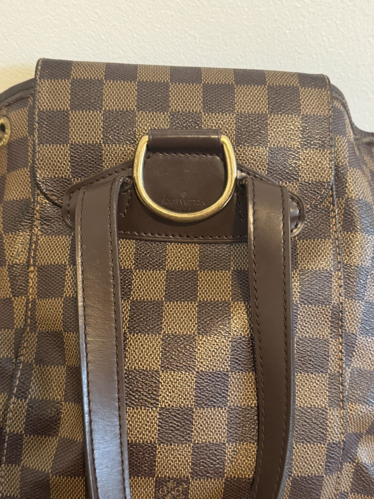 Louis Vuitton Damier Ebene Montsouris MM Special Order Size ONE SIZE - 8 Thumbnail