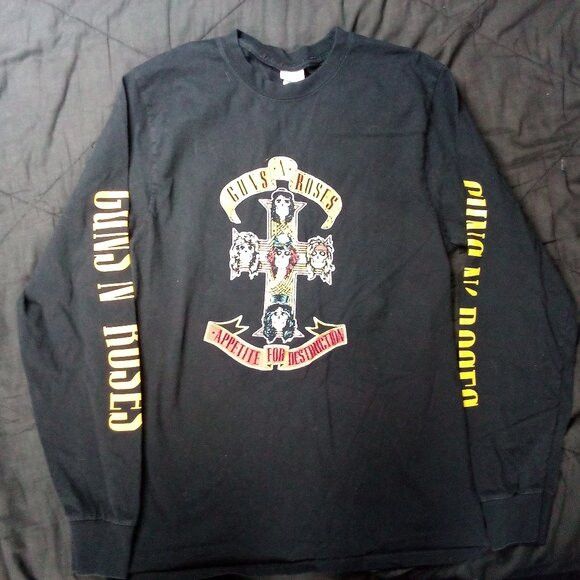 Band Tees Guns 'N' Roses Appetite For Destruction Tour T-Shirt Size US M / EU 48-50 / 2 - 2 Thumbnail