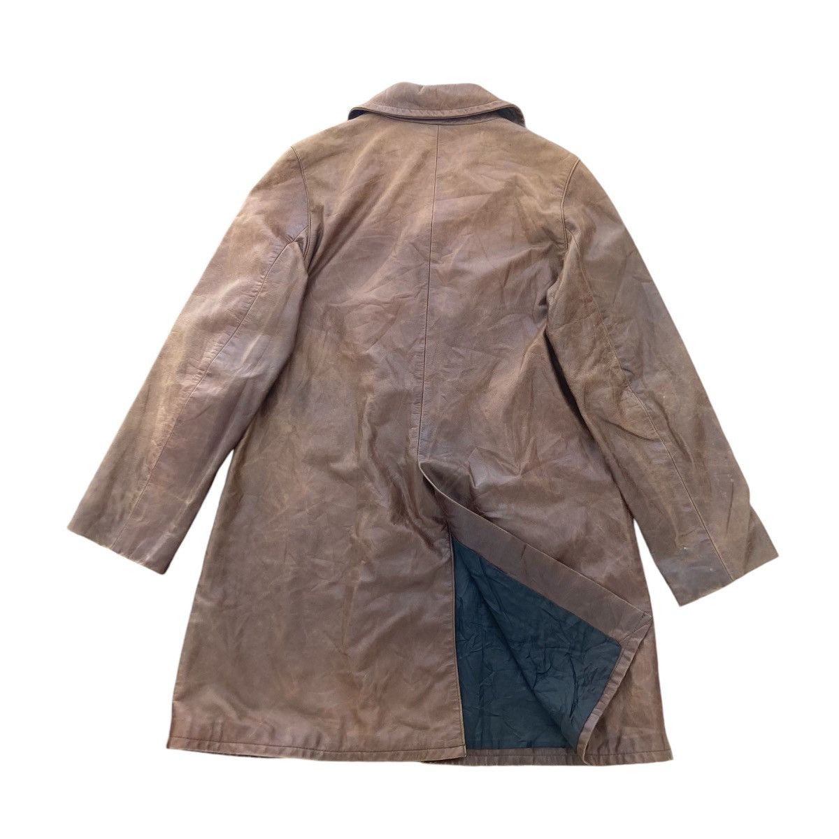 A.P.C. A.P.C LEATHER LONG JACKET Size US S / EU 44-46 / 1 - 4 Thumbnail