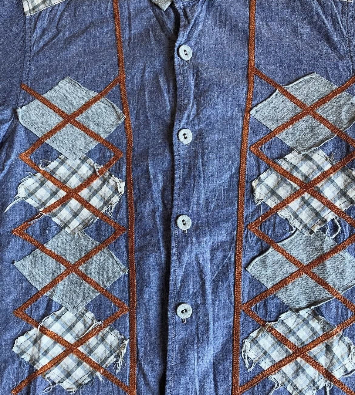 Issey Miyake 2000s Archival Frapbois by Issey Miyake Shirt y2k Size US M / EU 48-50 / 2 - 3 Thumbnail