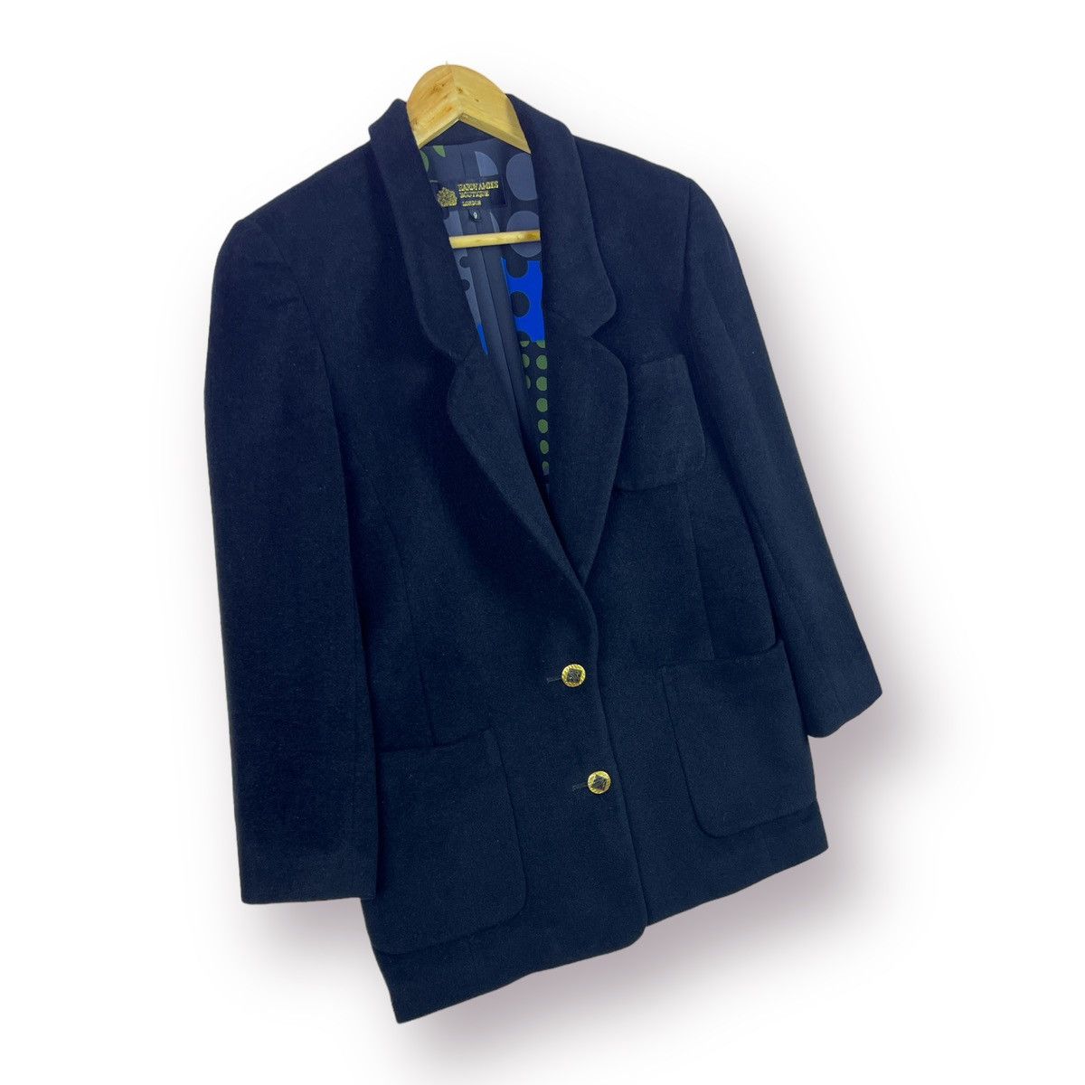 Hardy Amies 🔥 HARDY AMIES SMART LUXURY BLAZER JACKET Size M / US 6-8 / IT 42-44 - 3 Thumbnail
