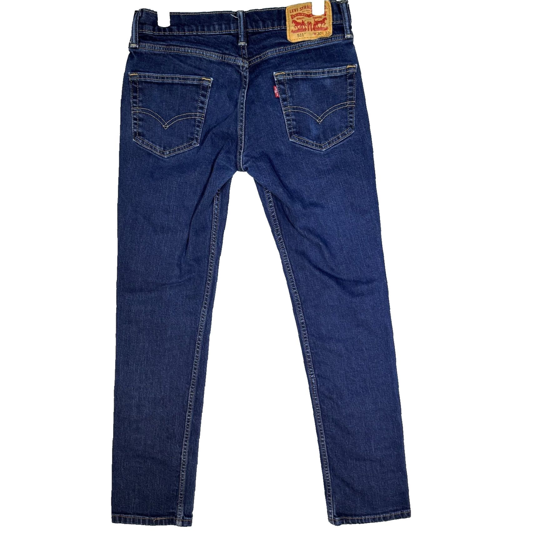 Levi's Levi's Jeans 511 Slim Fit 30x32 Blue Stretch Denim Pants Tapered Leg Men’s Regular 5-Pocket Denim Jeans Pants Blue Size US 30 / EU 46 - 2 Thumbnail