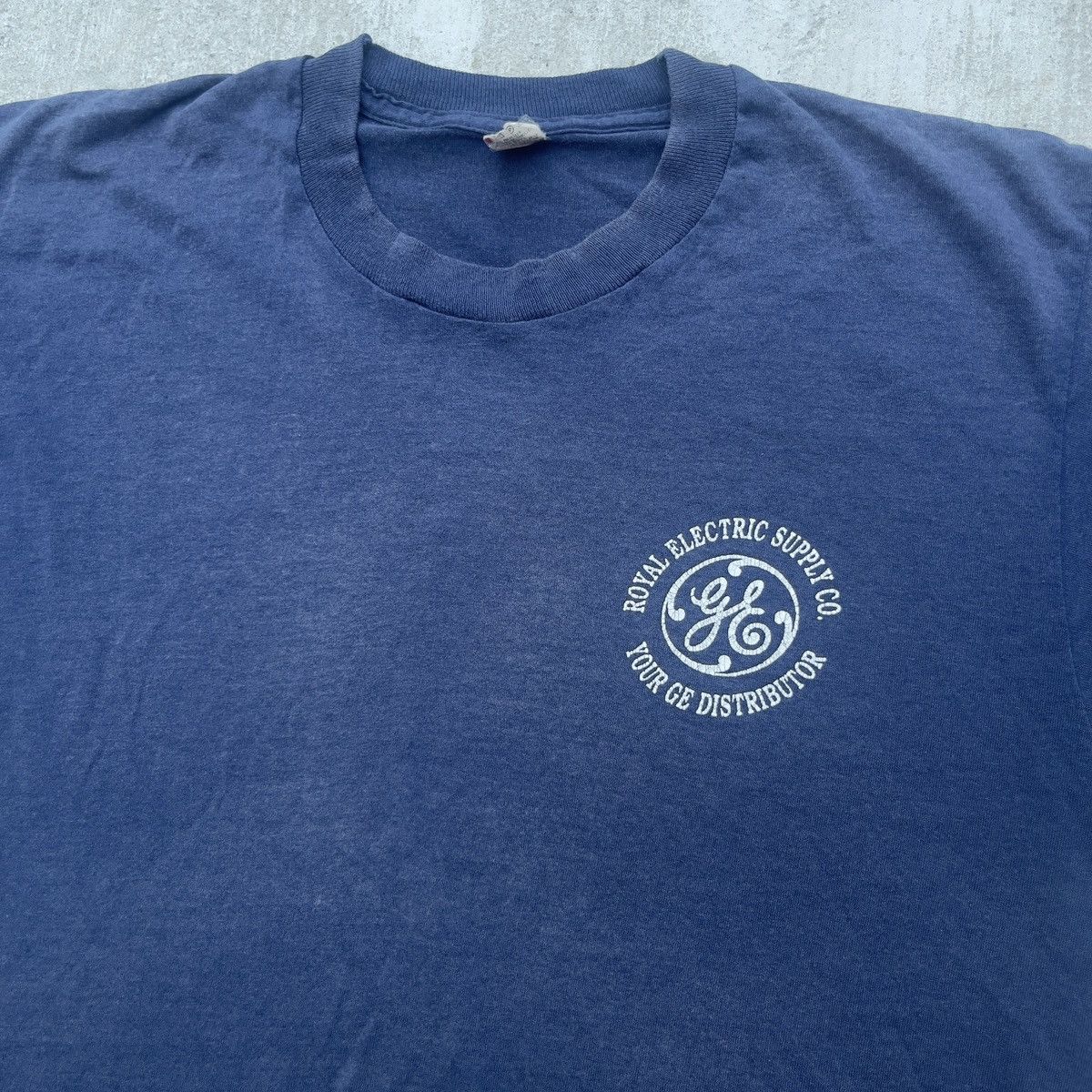 Vintage Vintage 80’s GE ROYAL ELECTRIC SUPPLY CO Single Stitch Shirt Size US L / EU 52-54 / 3 - 2 Thumbnail