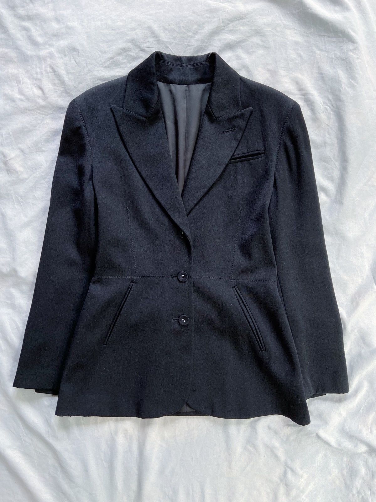 Jean Paul Gaultier JEAN PAUL GAULTIER FEMME DISTRESSED BLAZERS Size M / US 6-8 / IT 42-44 - 1 Thumbnail