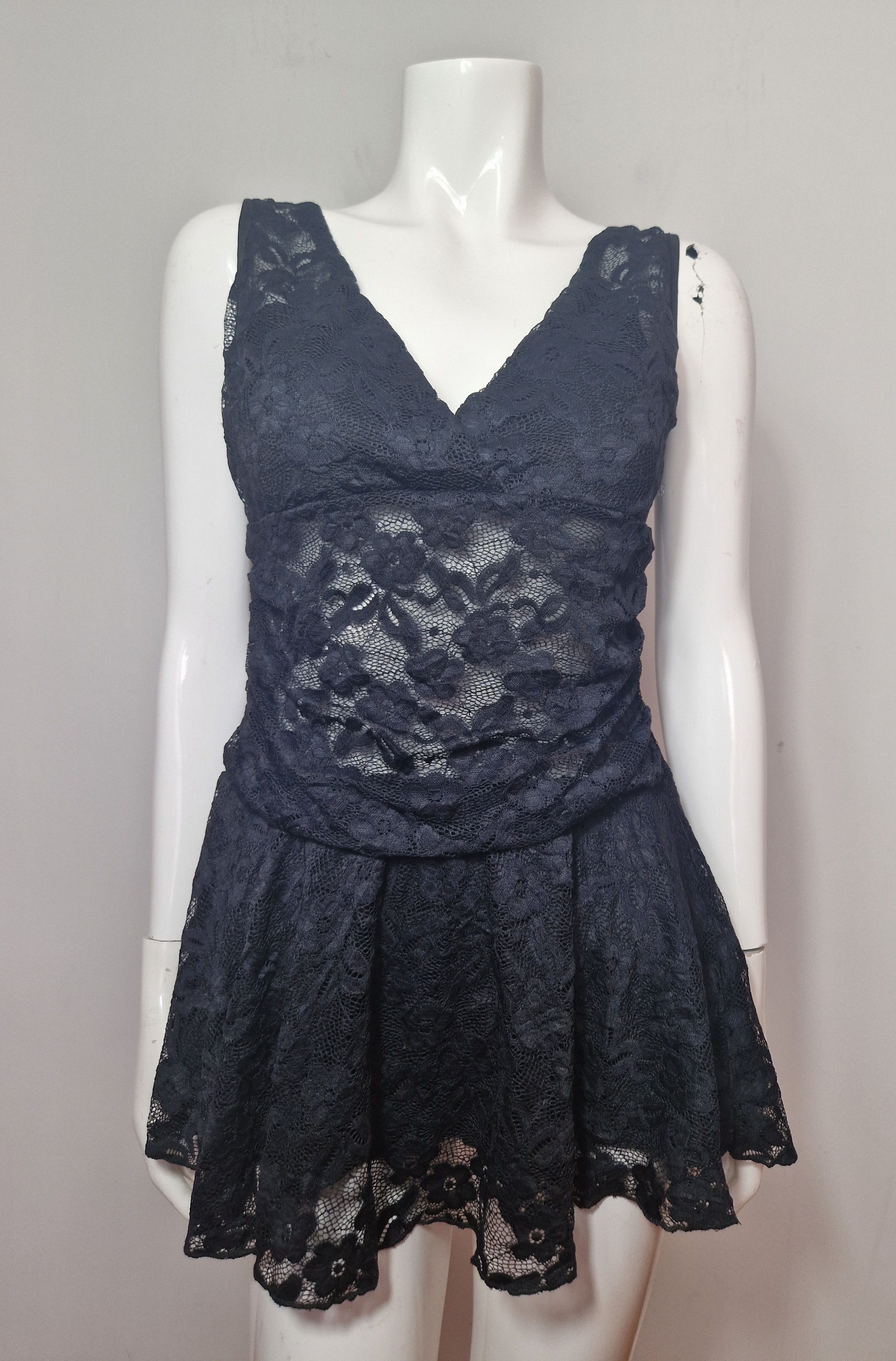 If Six Was Nine × Japanese Brand vintage lace top Size M / US 6-8 / IT 42-44 - 1 Thumbnail