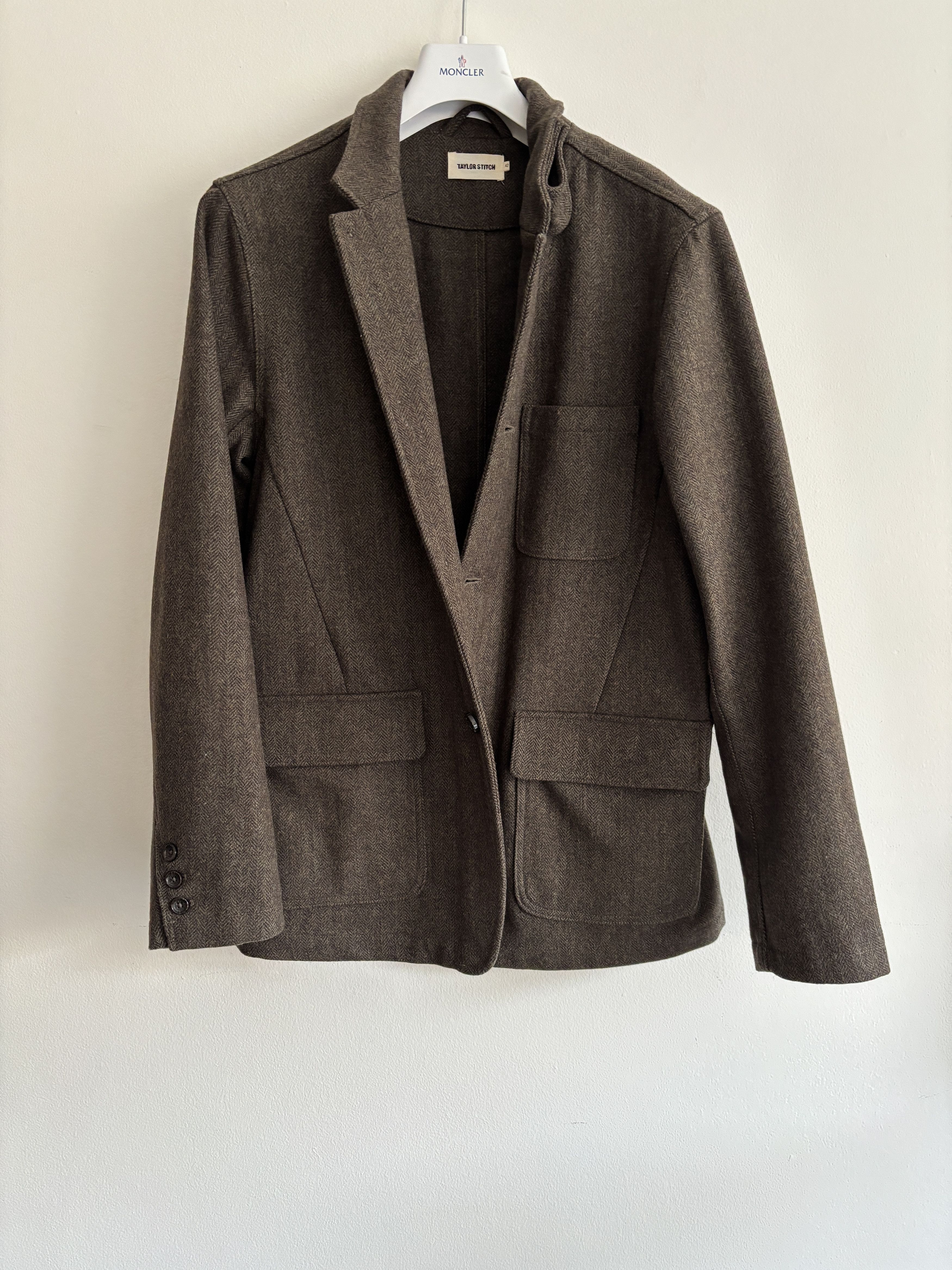 Taylor Stitch Olive Brown Wool Tweed Norfolk Hunting Jacket / Blazer- L Size US L / EU 52-54 / 3 - 8 Thumbnail