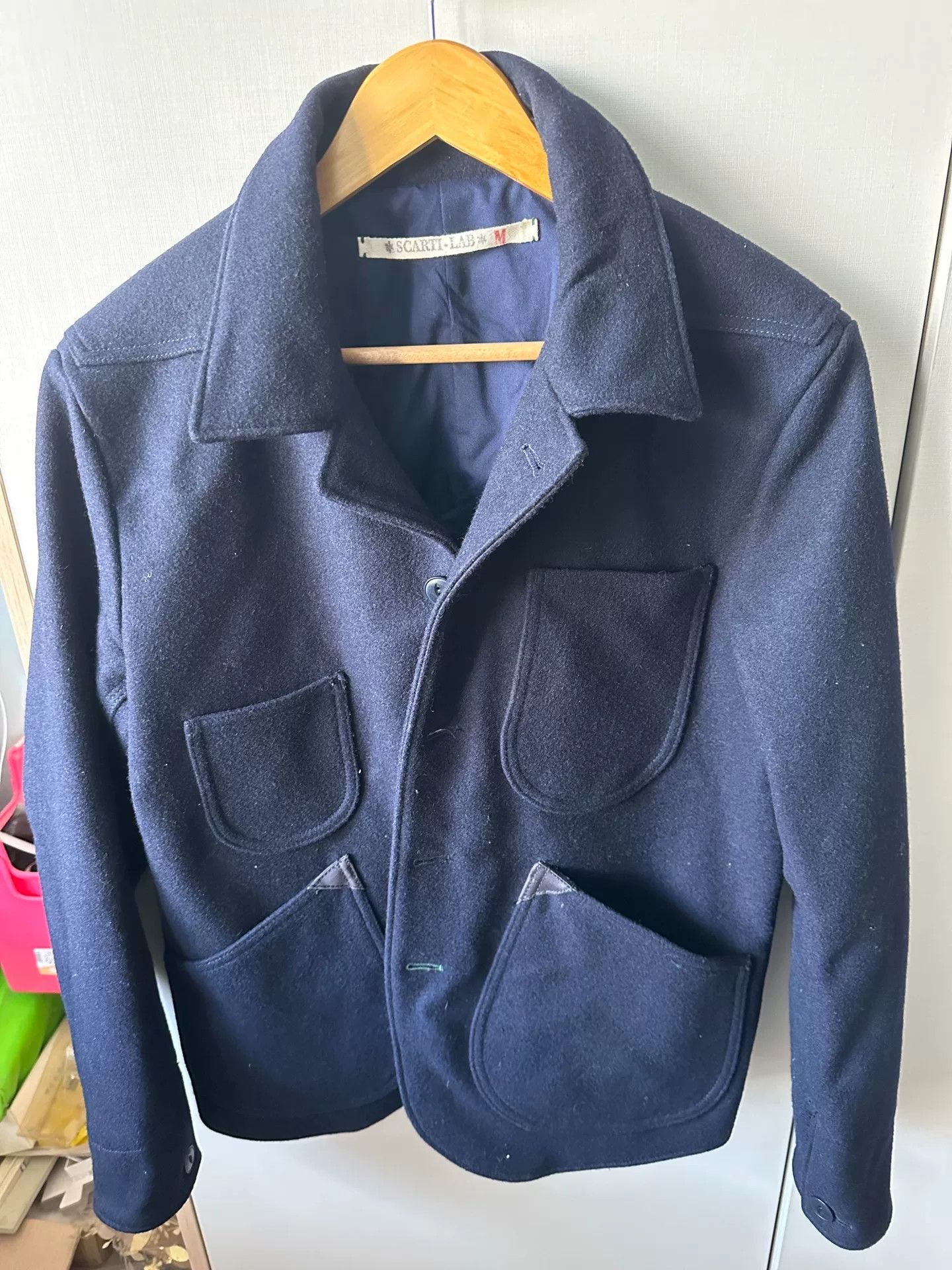 Scarti-Lab Scarti Lab Wool Jacket Made in Italy Size US M / EU 48-50 / 2 - 1 Thumbnail