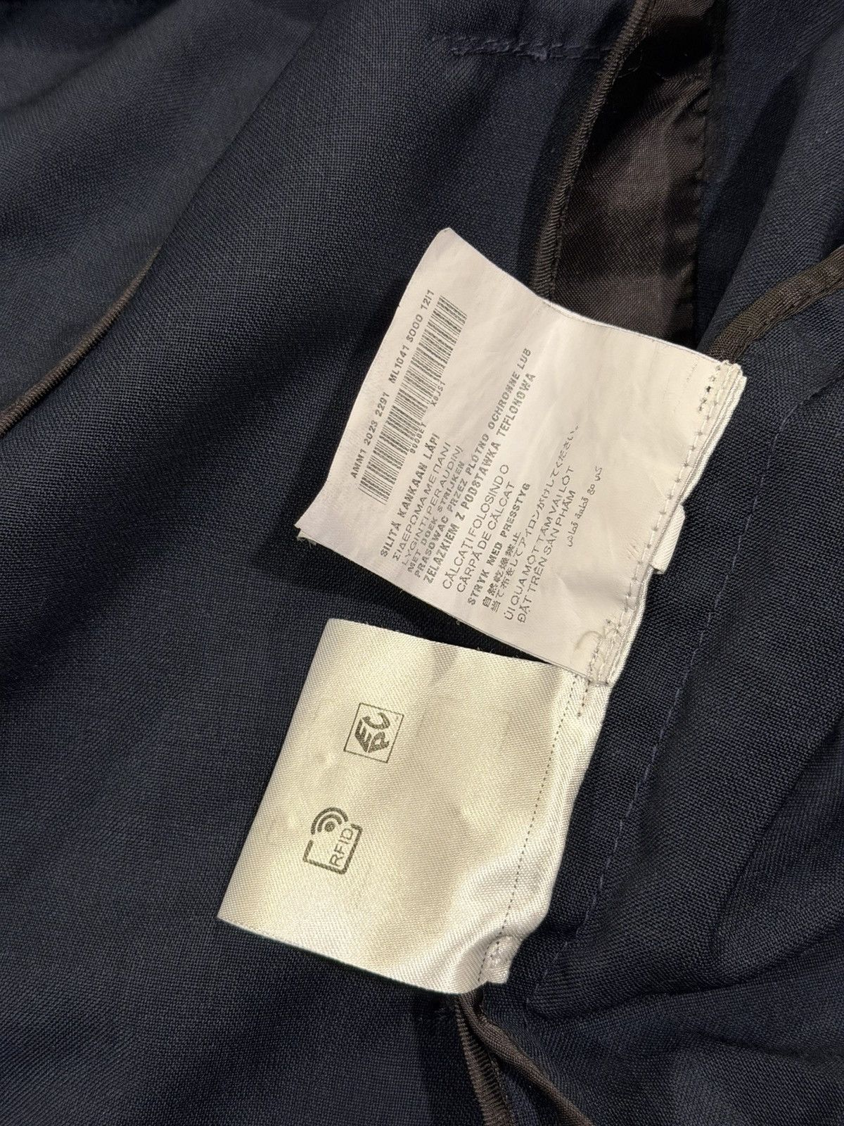 Miu Miu Miu Miu Mohair Blouson Zip Bomber Navy Blue Light Jacket Size XS / US 0-2 / IT 36-38 - 18 Thumbnail