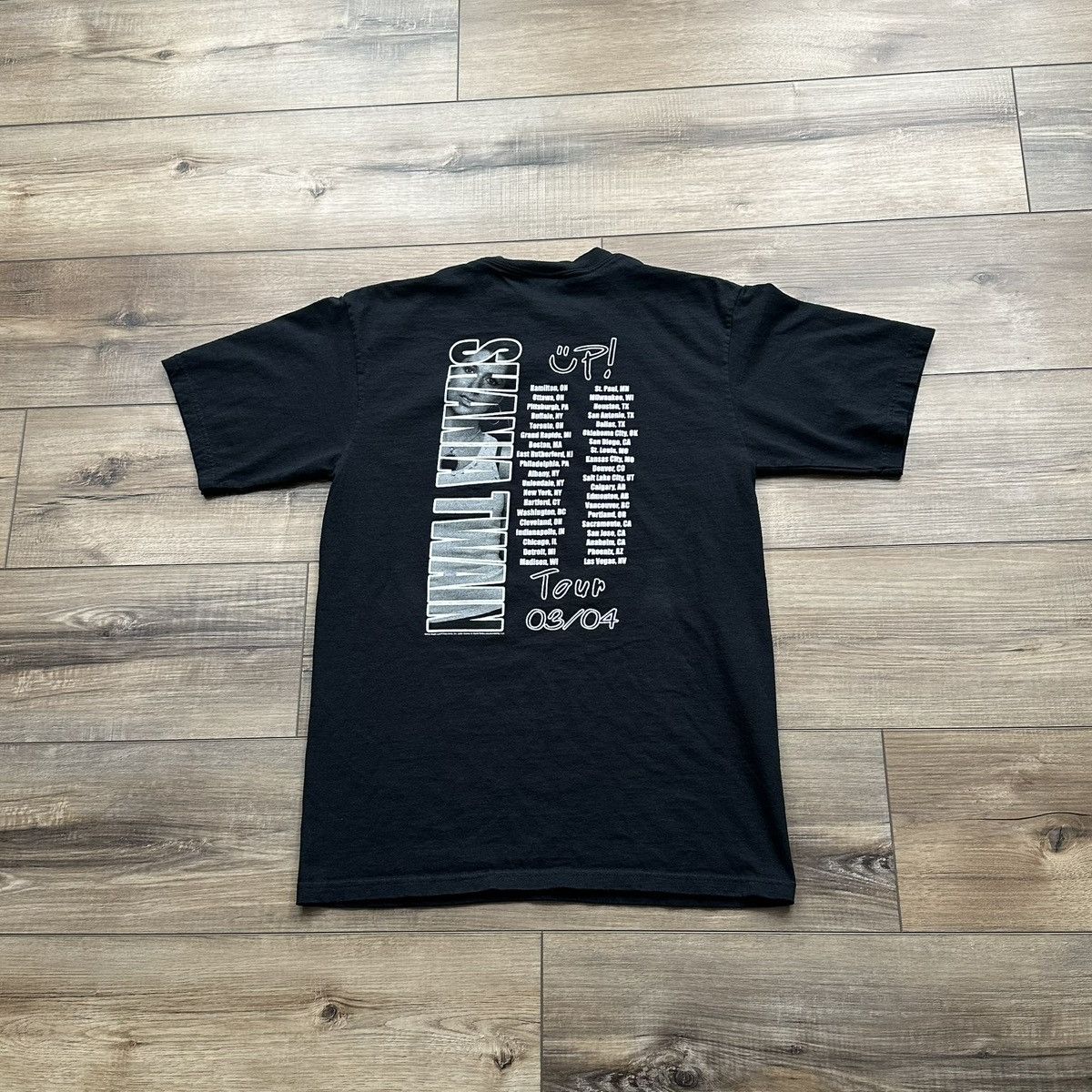 Anvil Vintage 2003 Shania Twain UP! Tour Tee Size US S / EU 44-46 / 1 - 6 Thumbnail