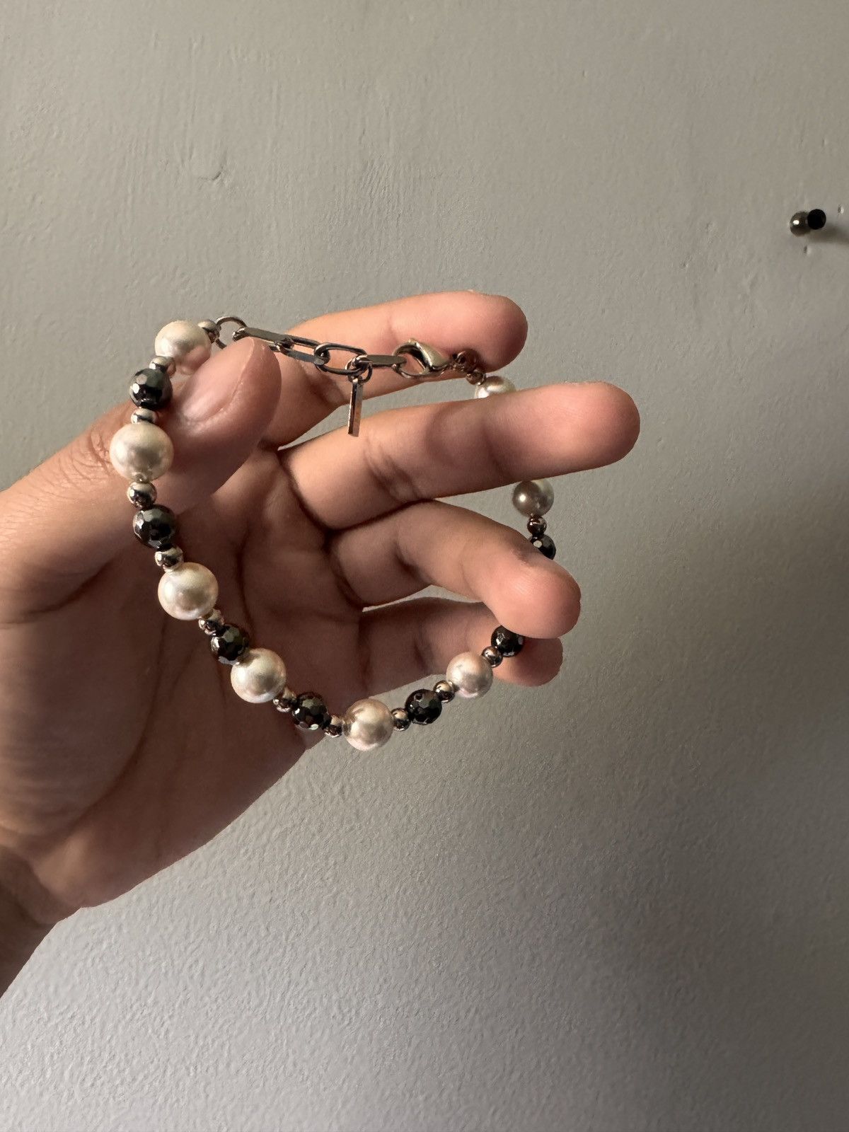 Jewelry Pearl Hemitate Beaded Bracelet *NEW* Size ONE SIZE - 2 Thumbnail