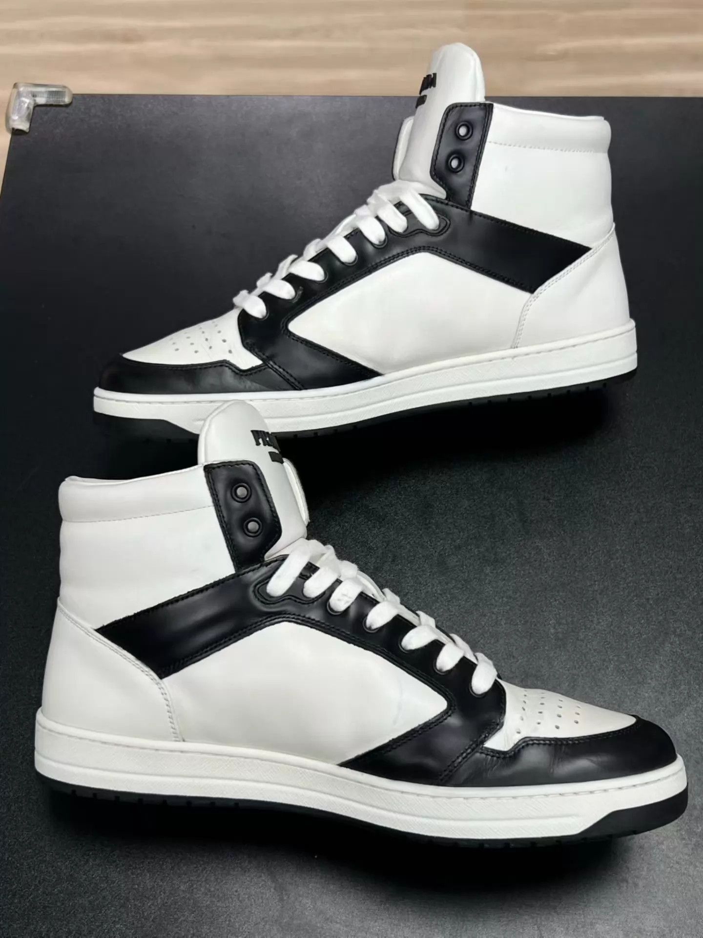Prada PRADA District High-Top Sneaker EUR 42, Worn Minimally Size US 9 / EU 42 - 6 Thumbnail