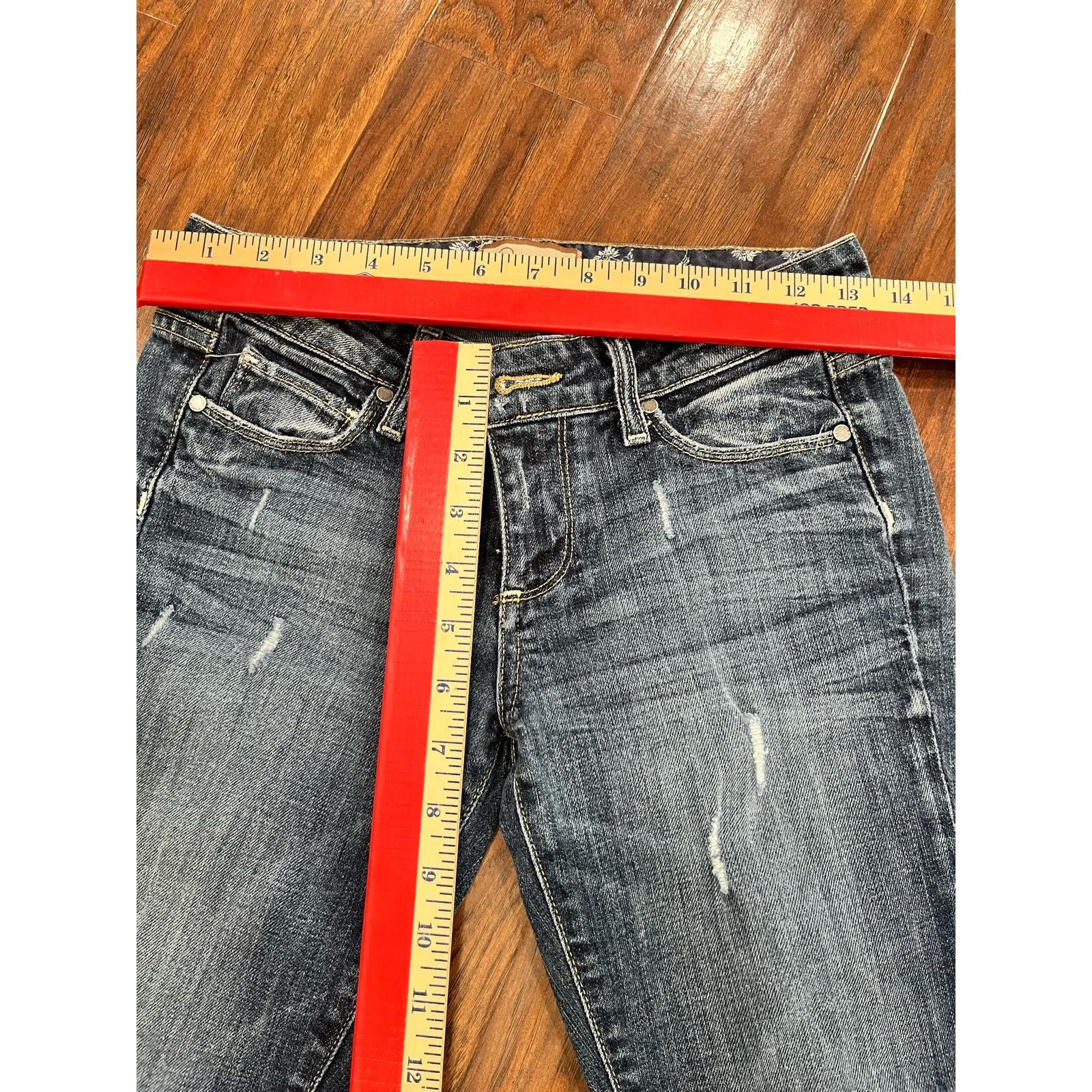 Paige Paige Skyline Skinny Jeans Women's Size 26 distressed Size 26" / US 2 / IT 38 - 6 Thumbnail