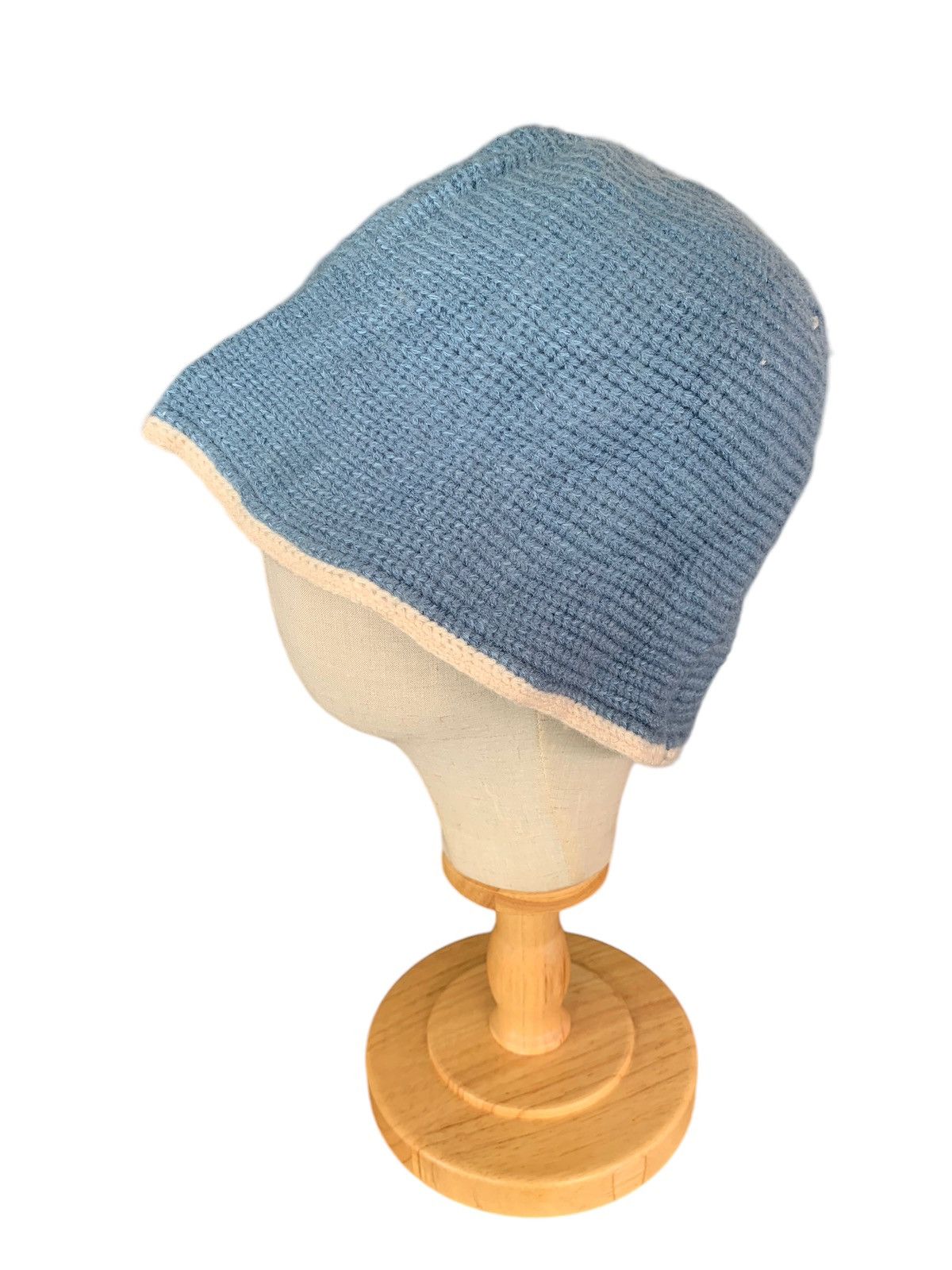 Japanese Brand × Kapital × Vintage Hippies style Blue knitted Bucket Hats Size ONE SIZE - 4 Thumbnail