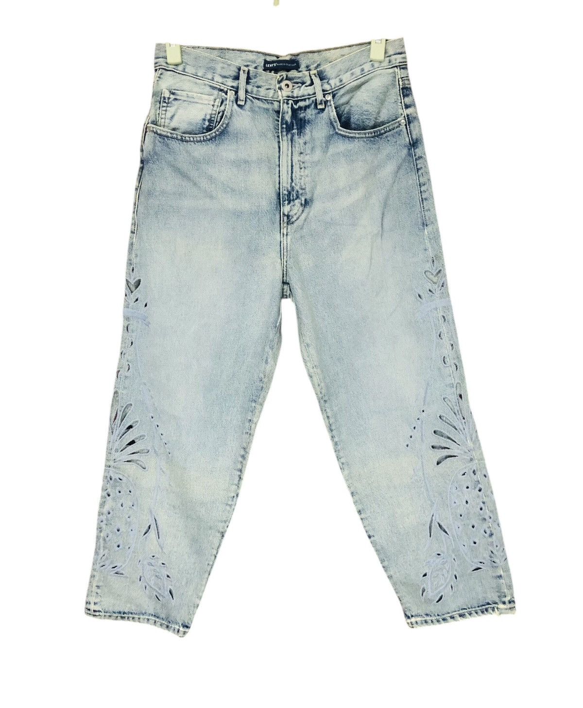 Levi's Made & Crafted Rare Levi’s made & crafted embroidery jeans Size 30" / US 8 / IT 44 - 1 Thumbnail