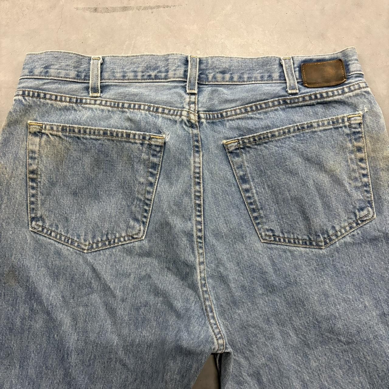 Vintage Crazy Vintage Y2K/2000s Super Baggy Gap Easy Fit Medium Wash Denim Jeans! Size US 36 / EU 52 - 7 Thumbnail