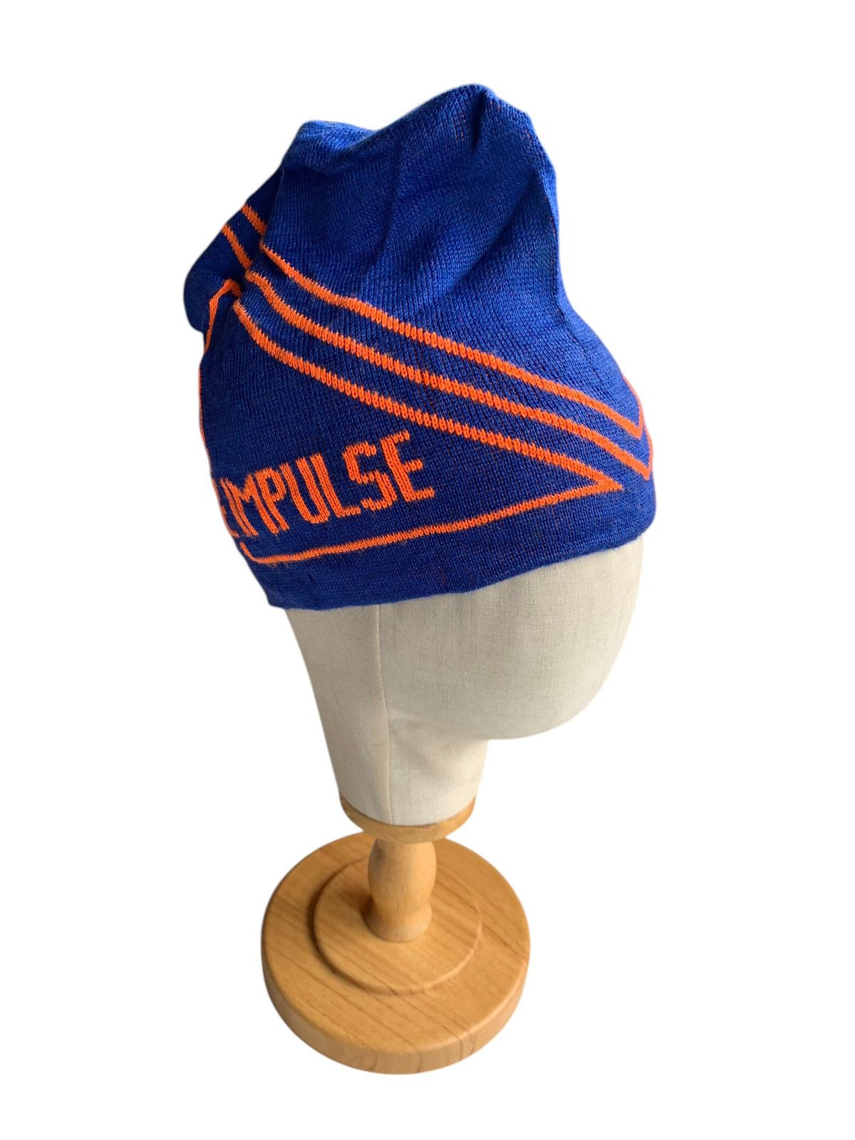 14th Addiction × Vintage Vintage Blue Impulse Mohawk Style Japanese Beanie hats Size ONE SIZE - 3 Thumbnail
