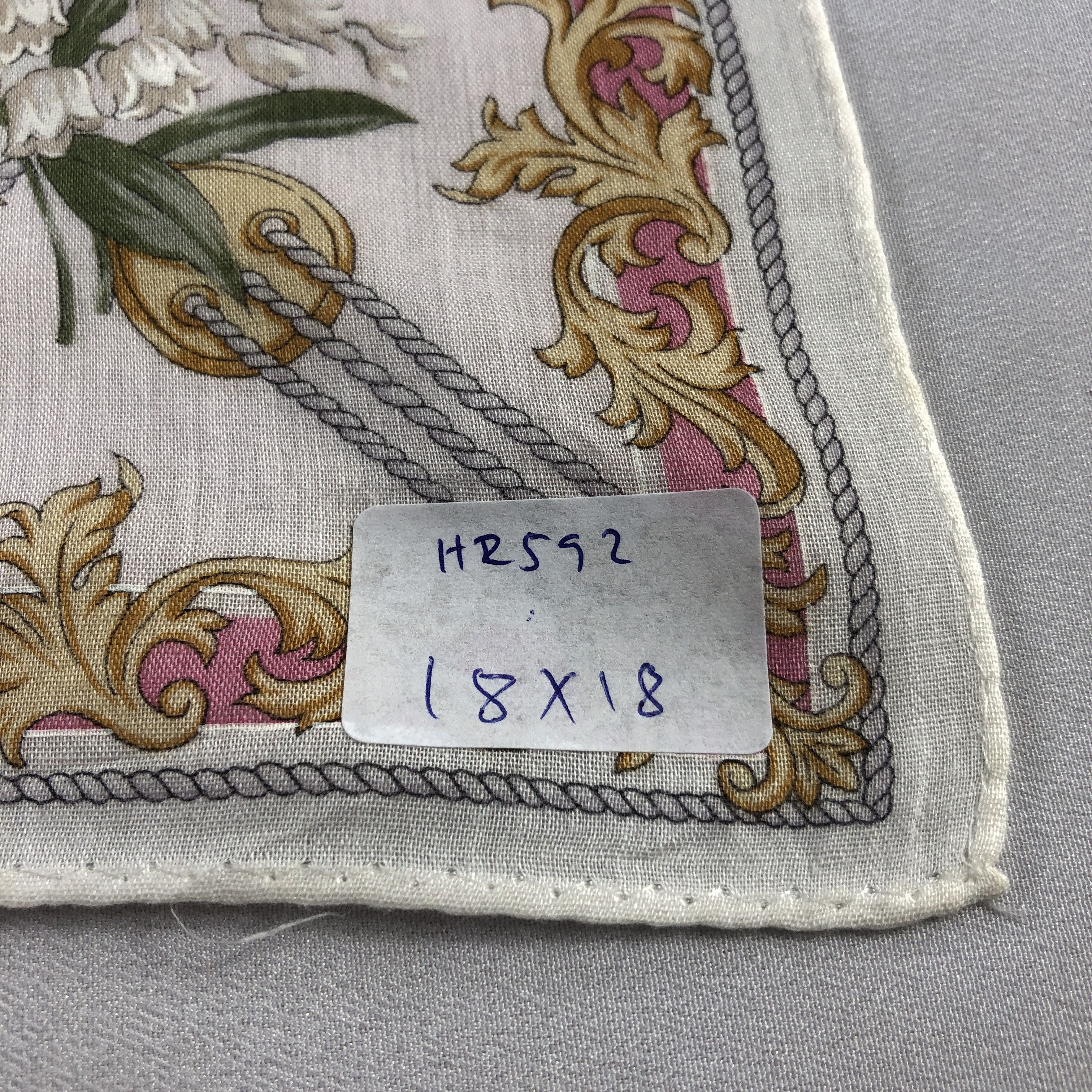 Celine × Vintage Celine Handkerchief Neckerchief Bandana H2592 Size ONE SIZE - 6 Thumbnail