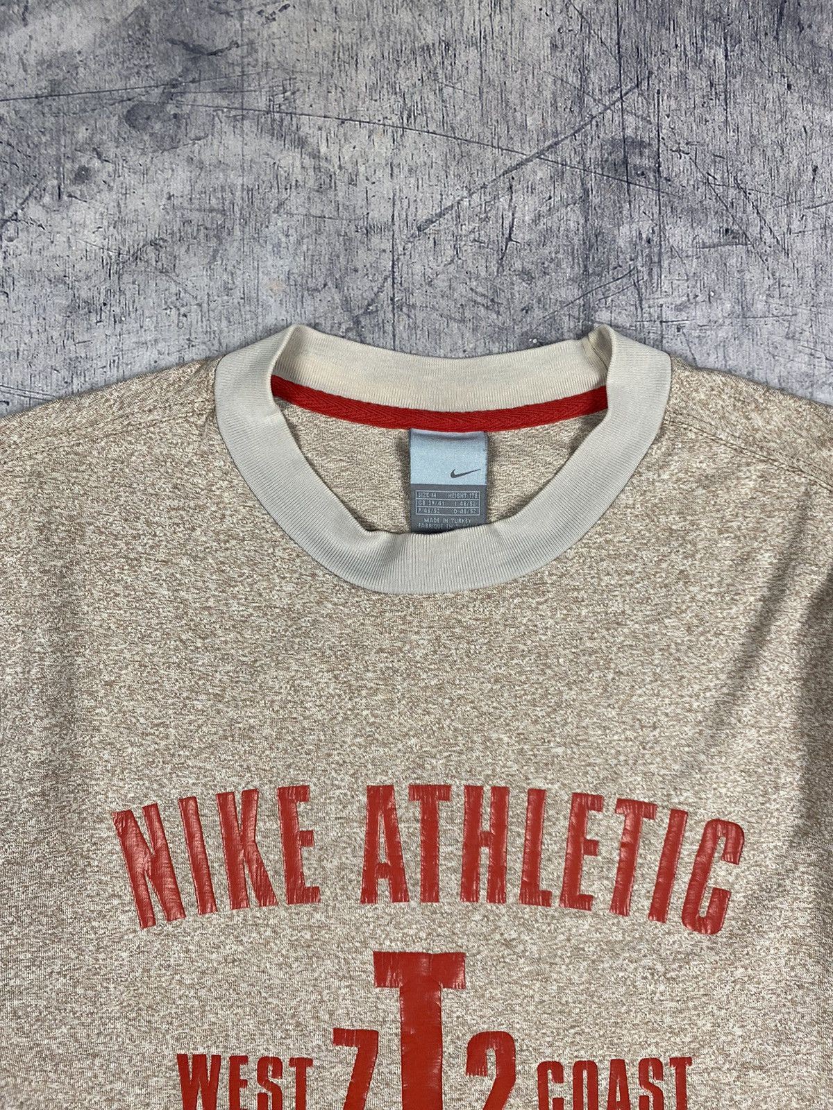 Nike Vintage Nike Athletic Drill Big Logo Tee T Shirt Size US M / EU 48-50 / 2 - 5 Thumbnail