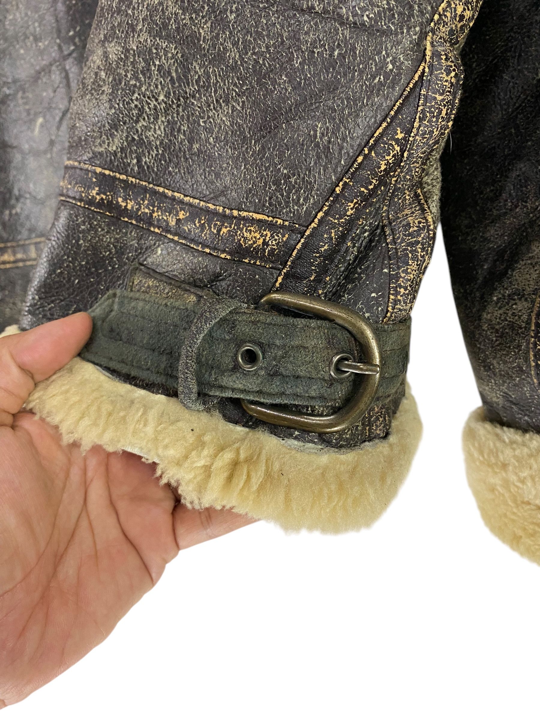 Japanese Brand 2000s JK Members type B-3 bomber jacket Shearling jacket Size US L / EU 52-54 / 3 - 7 Thumbnail