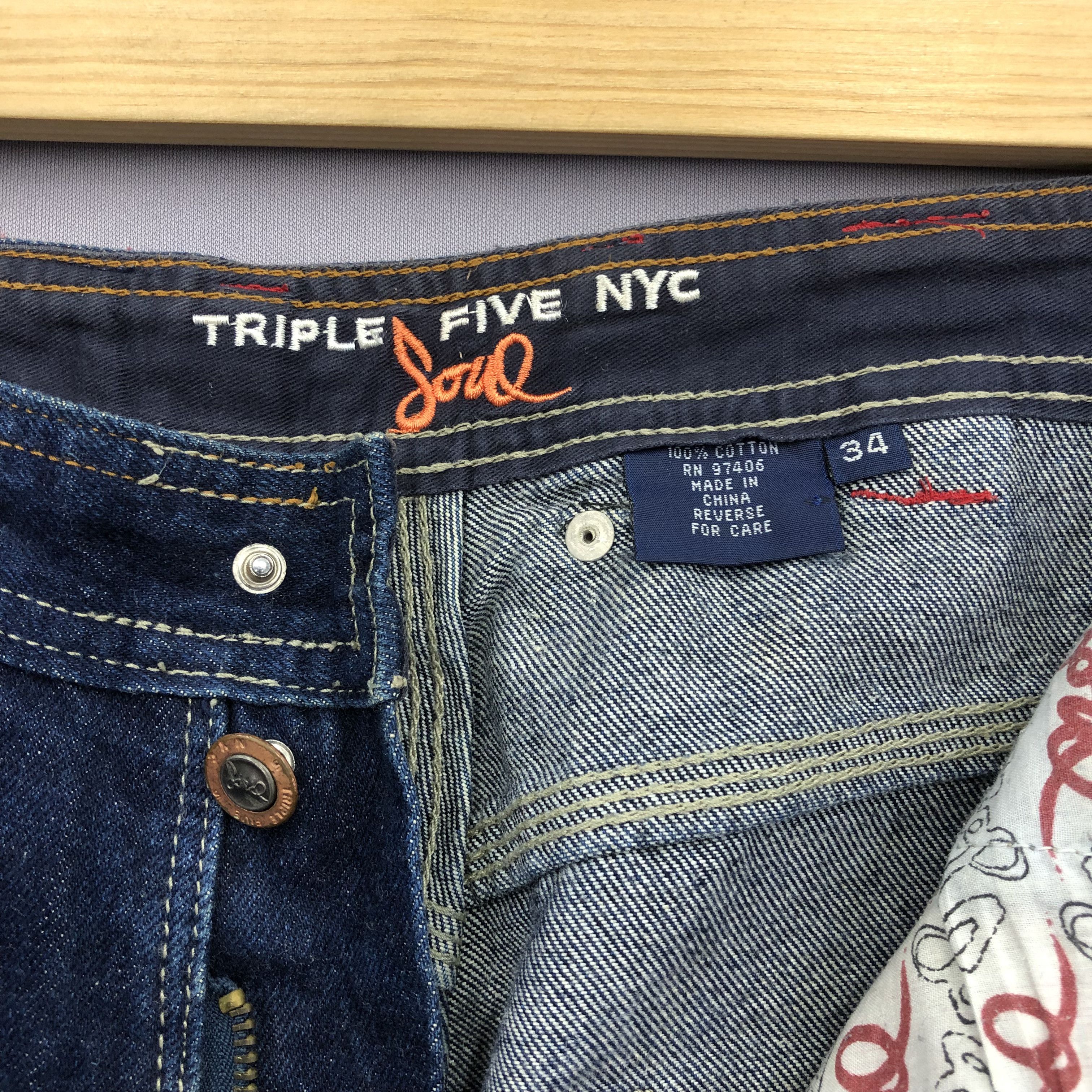 Triple 5 Soul Y2K Triple 5 Baggy Carpenter Skater Japanese Jeans Denim Size US 32 / EU 48 - 12 Thumbnail
