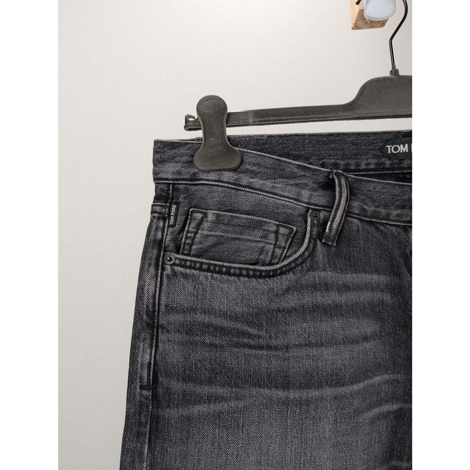 Tom Ford o1rshd1 Denim Slim Jean in Black Size US 36 / EU 52 - 6 Thumbnail