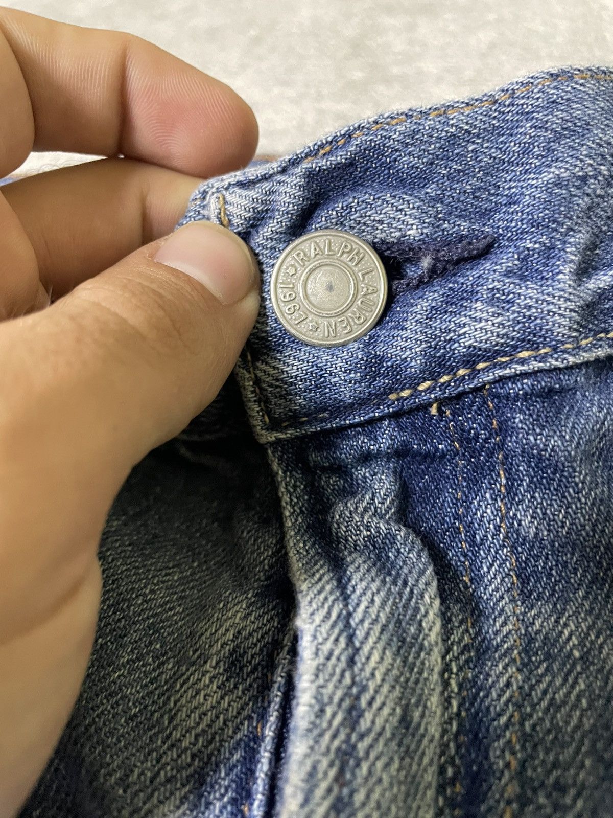 RRL Ralph Lauren RRL Polo Ralph Lauren Fall RaRe 2010 Distress Denim Size US 28 / EU 44 - 8 Thumbnail