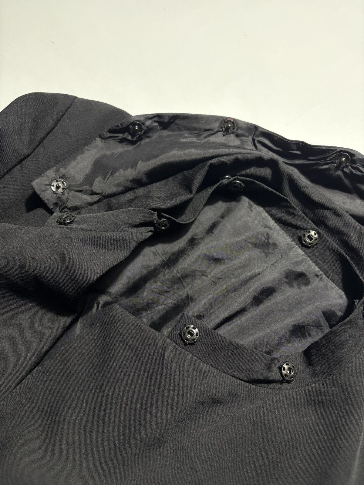 Y's Y’S YOHJI YAMAMOTO DETACHABLE COLLAR BLAZER Size 40S - 5 Thumbnail