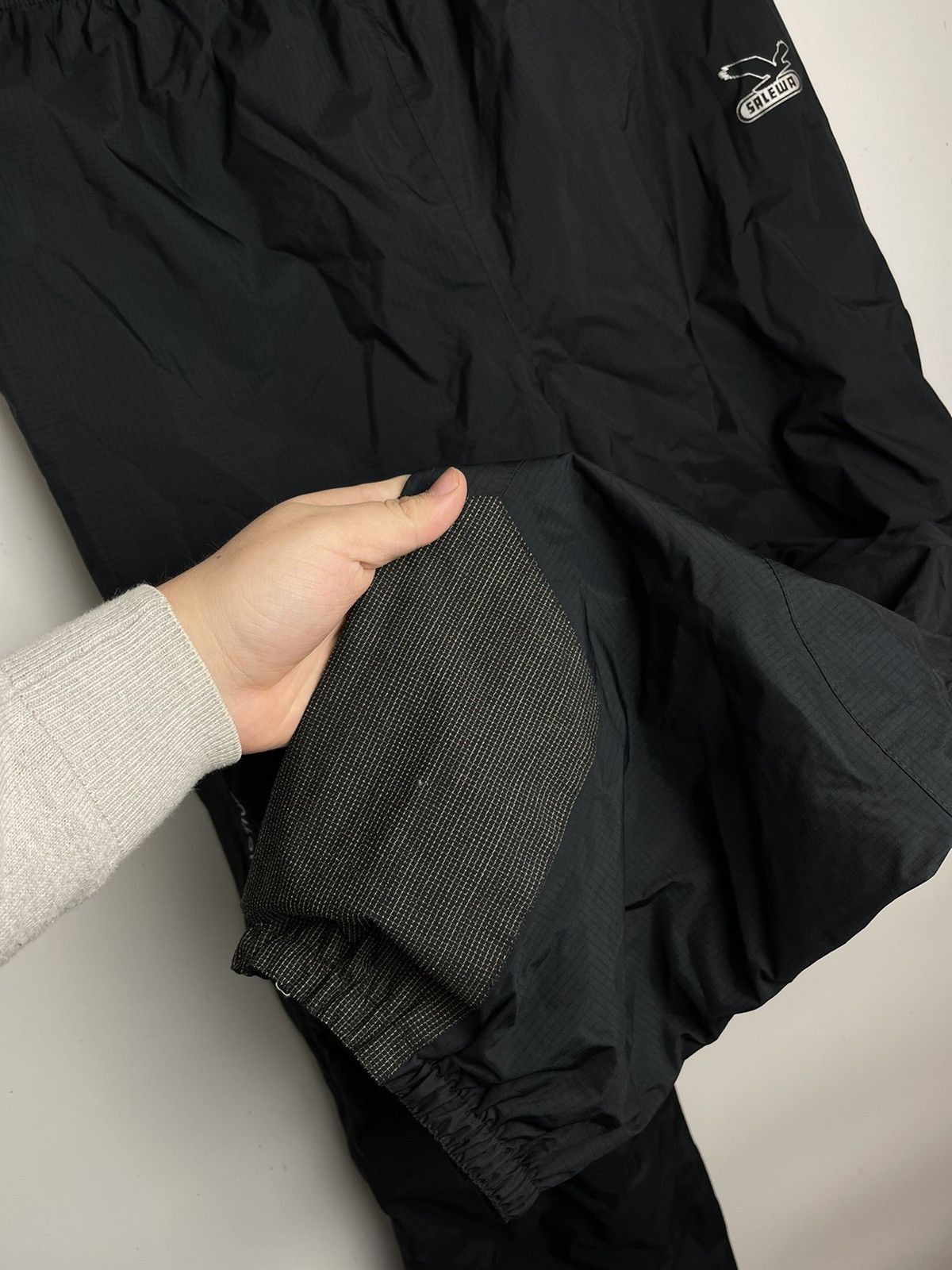 SALEWA Salewa nylon powertex alpine active black ski pants Size US 32 / EU 48 - 5 Thumbnail