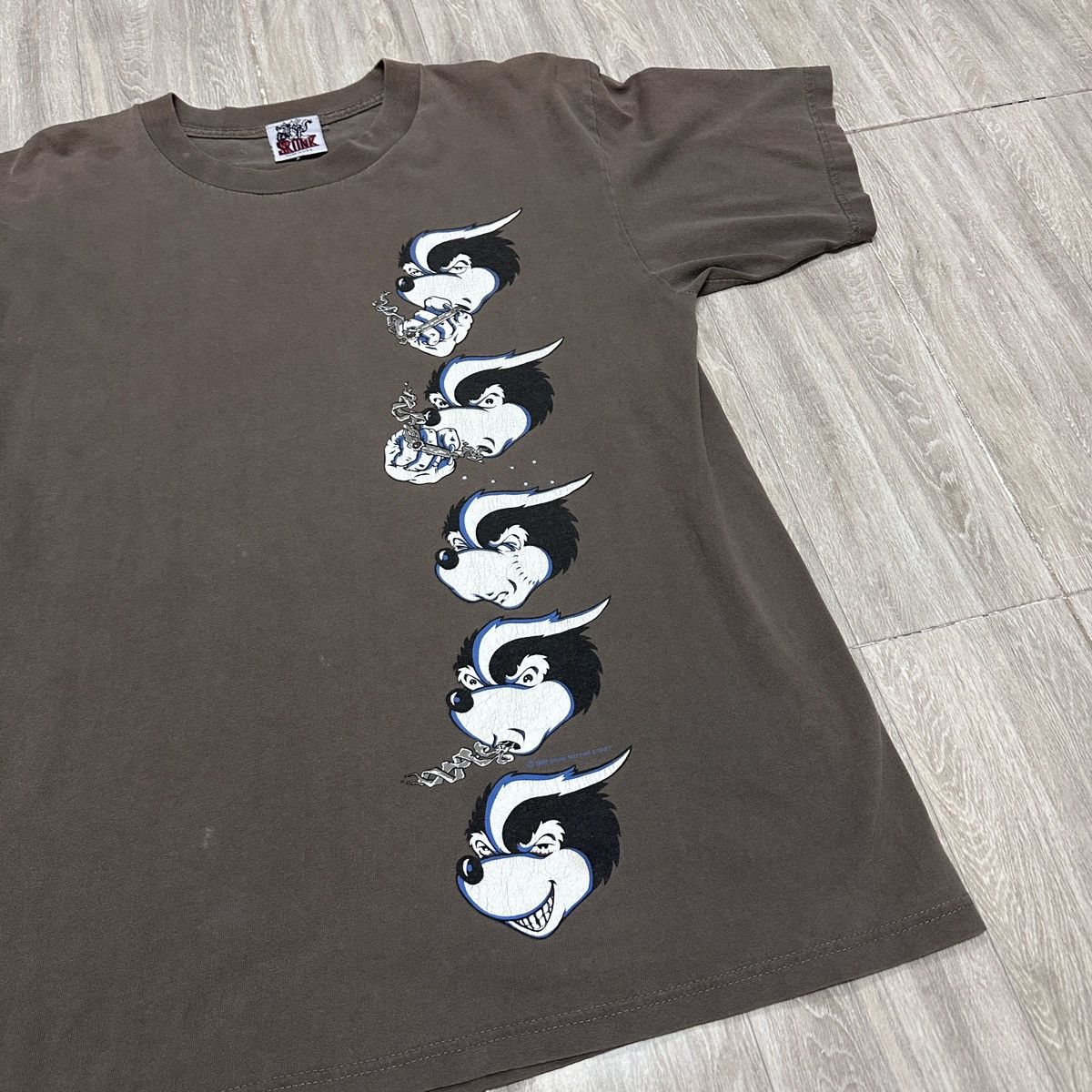Band Tees × Vintage Vintage 1993 Skunk Wear Skateboard Tee Size US L / EU 52-54 / 3 - 5 Thumbnail