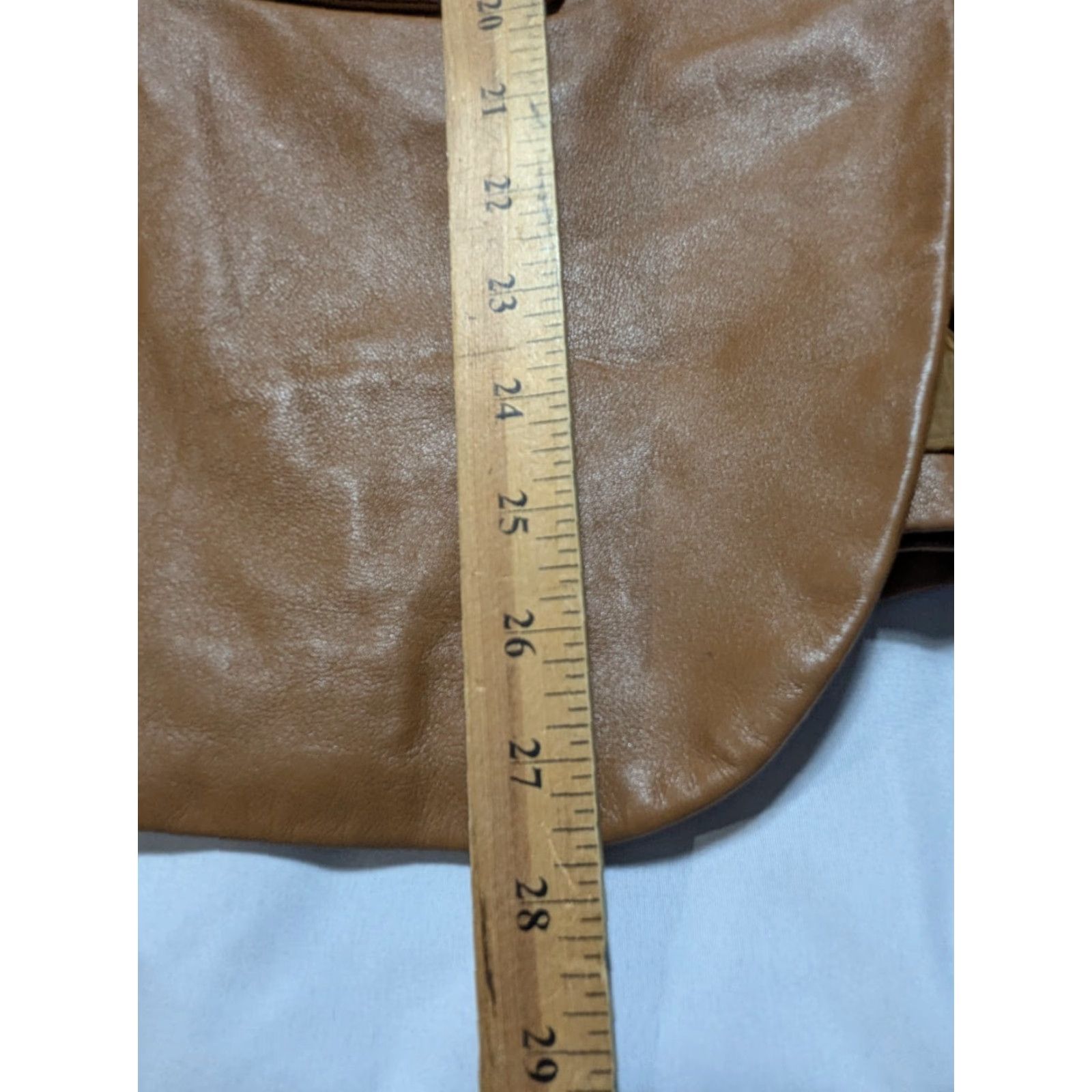 Hudson HUDSON Outerwear Women Medium Brown Leather Lined Jacket Size M / US 6-8 / IT 42-44 - 6 Thumbnail