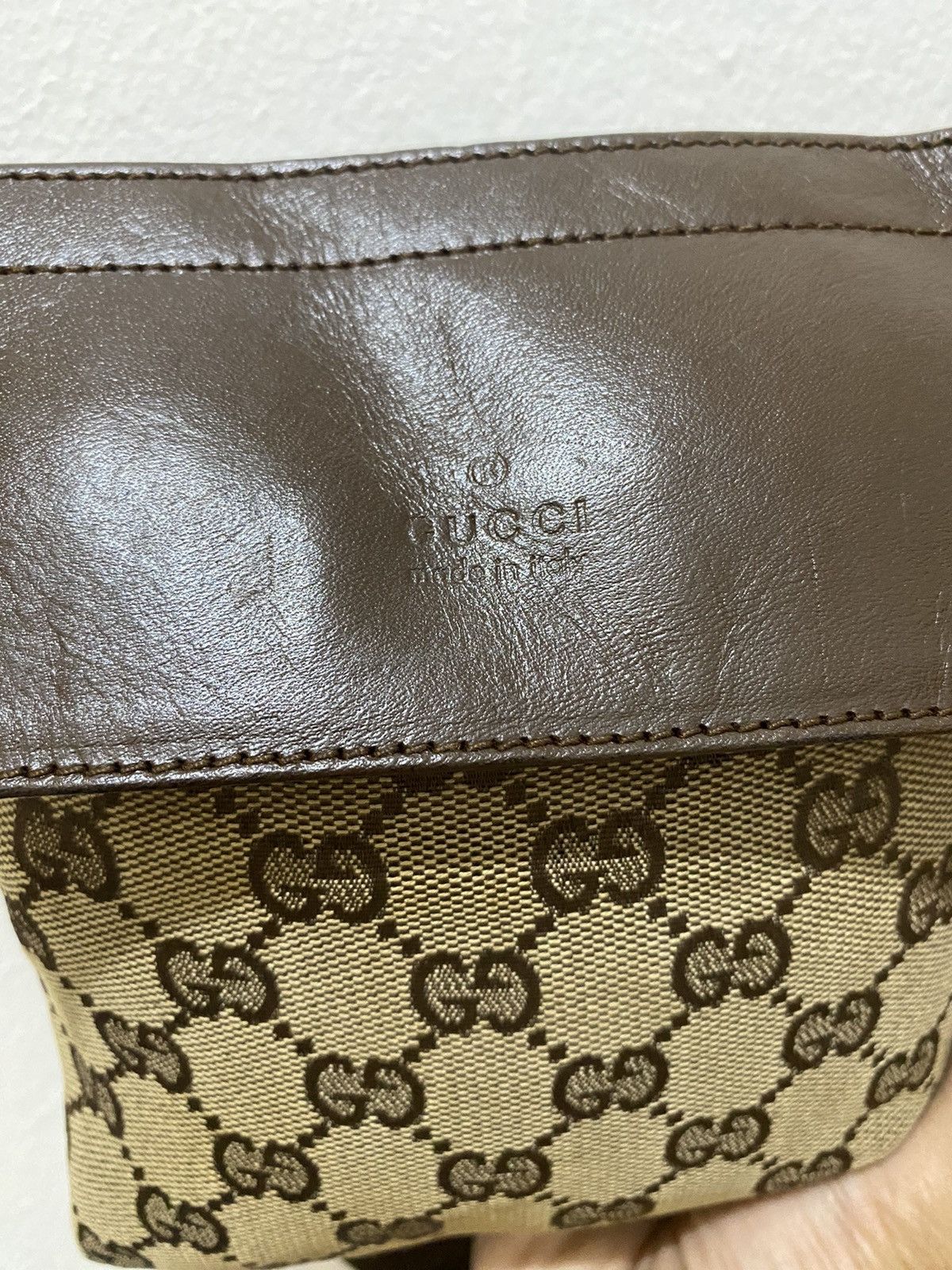 Gucci Gucci Monogram Crossbody Belt Waist Bag Size ONE SIZE - 9 Thumbnail