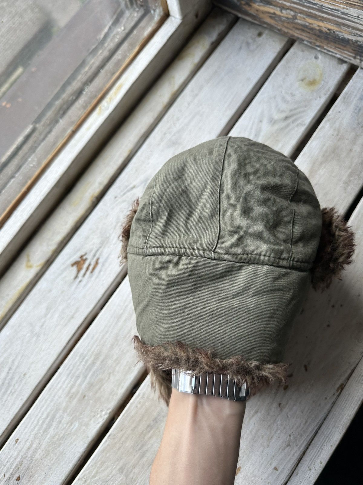 Vintage 🚨Y2K HYPE FUZZY MOHAIRE AVIATOR USHANKA HAT bubble Size ONE SIZE - 4 Thumbnail