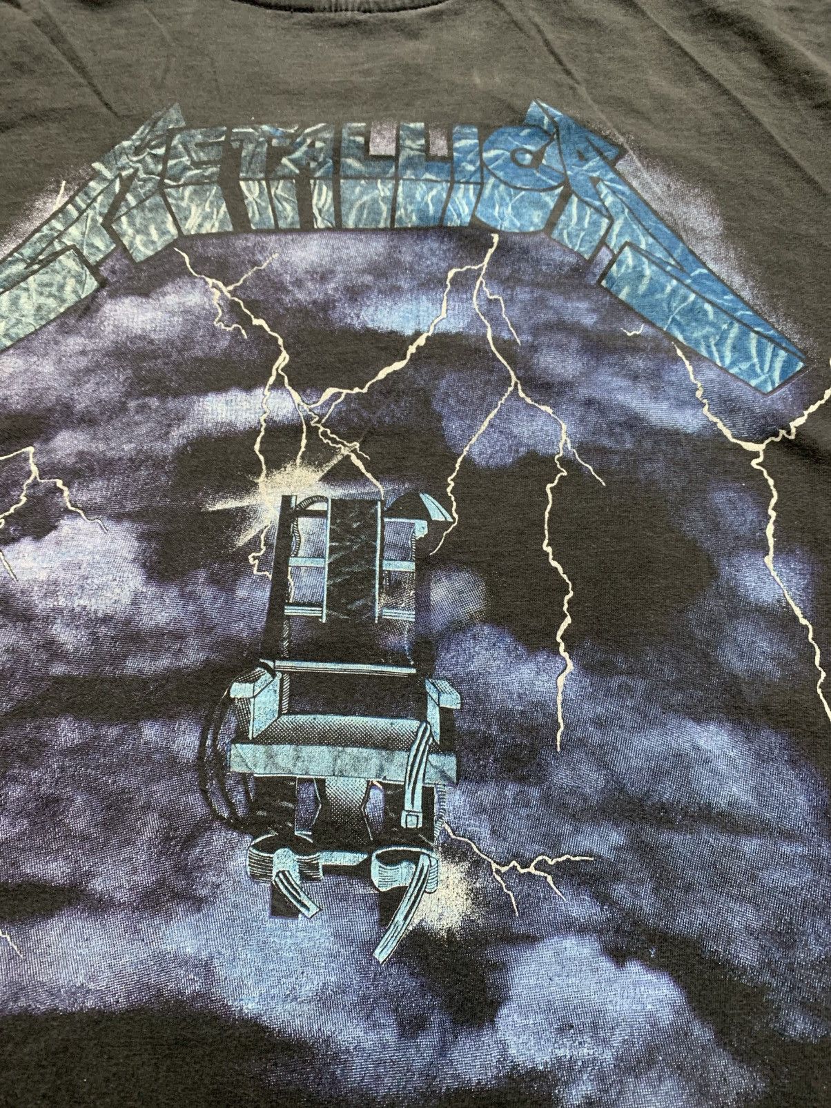 Metallica 🔥VINTAGE 90s METALLICA RIDE THE LIGHT EMPYRE TEE SIGLE STITC Size US M / EU 48-50 / 2 - 9 Thumbnail