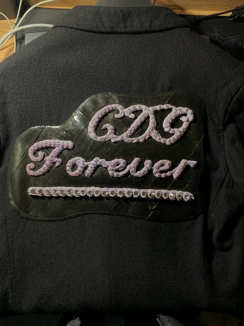 Comme Des Garcons Rhinestone Suit