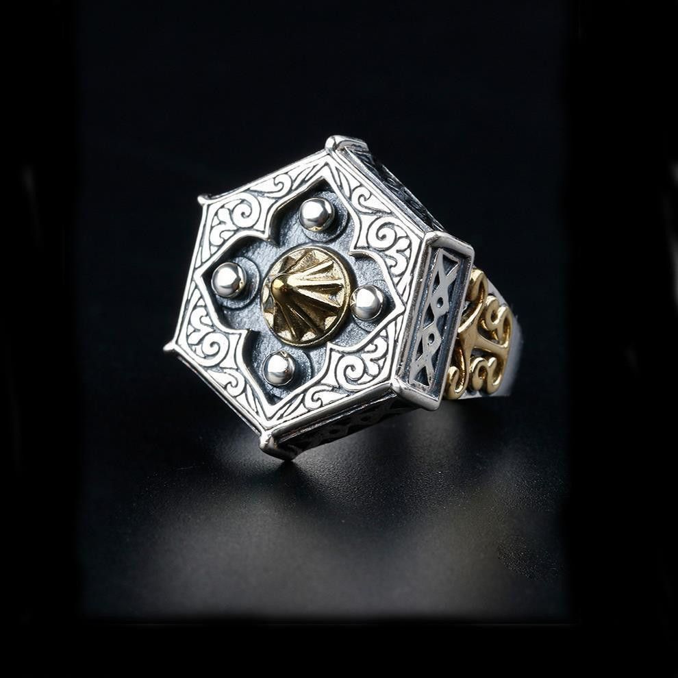 Jewelry Vibe Jewelry Rings Open Size Chrome Ring (Size 7-13) Size ONE SIZE - 2 Thumbnail