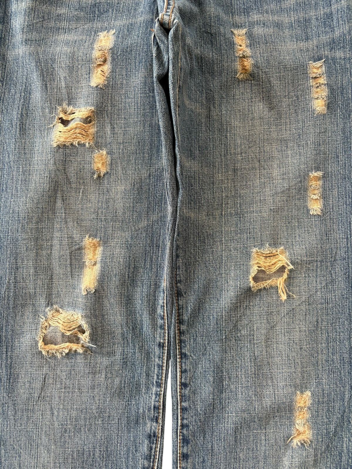 semanticdesign Vintage Semantic Design Rusty Wash Distressed Loose Jeans Size US 32 / EU 48 - 4 Thumbnail