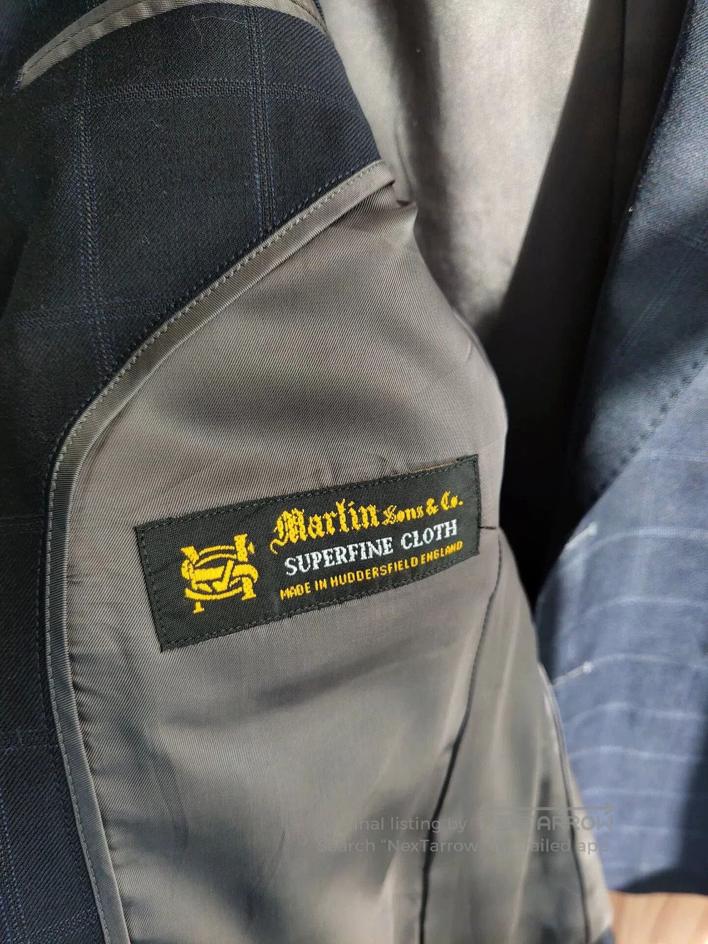 Taishi Nobukuni Custom Japanese Wool Suit by Wild Life Tailor. Size US M / EU 48-50 / 2 - 6 Thumbnail