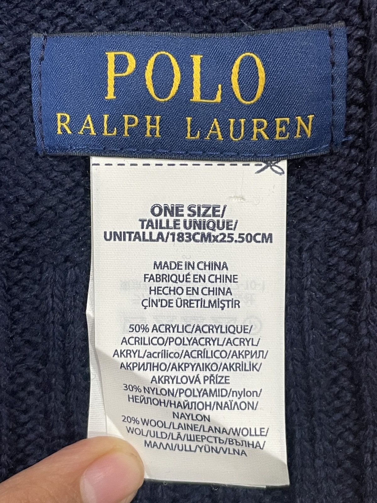 Polo Ralph Lauren Polo Ralph Lauren scarf Size ONE SIZE - 3 Thumbnail
