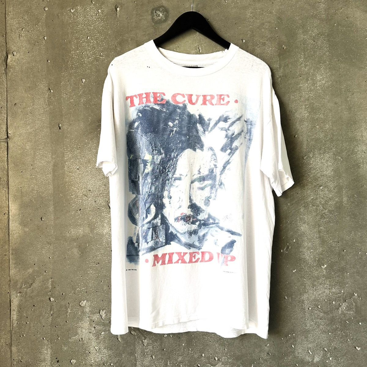 【当店一番人気】 × Tees Band The T Up” “Mixed CURE THE 90s Vintage × Cure トップス