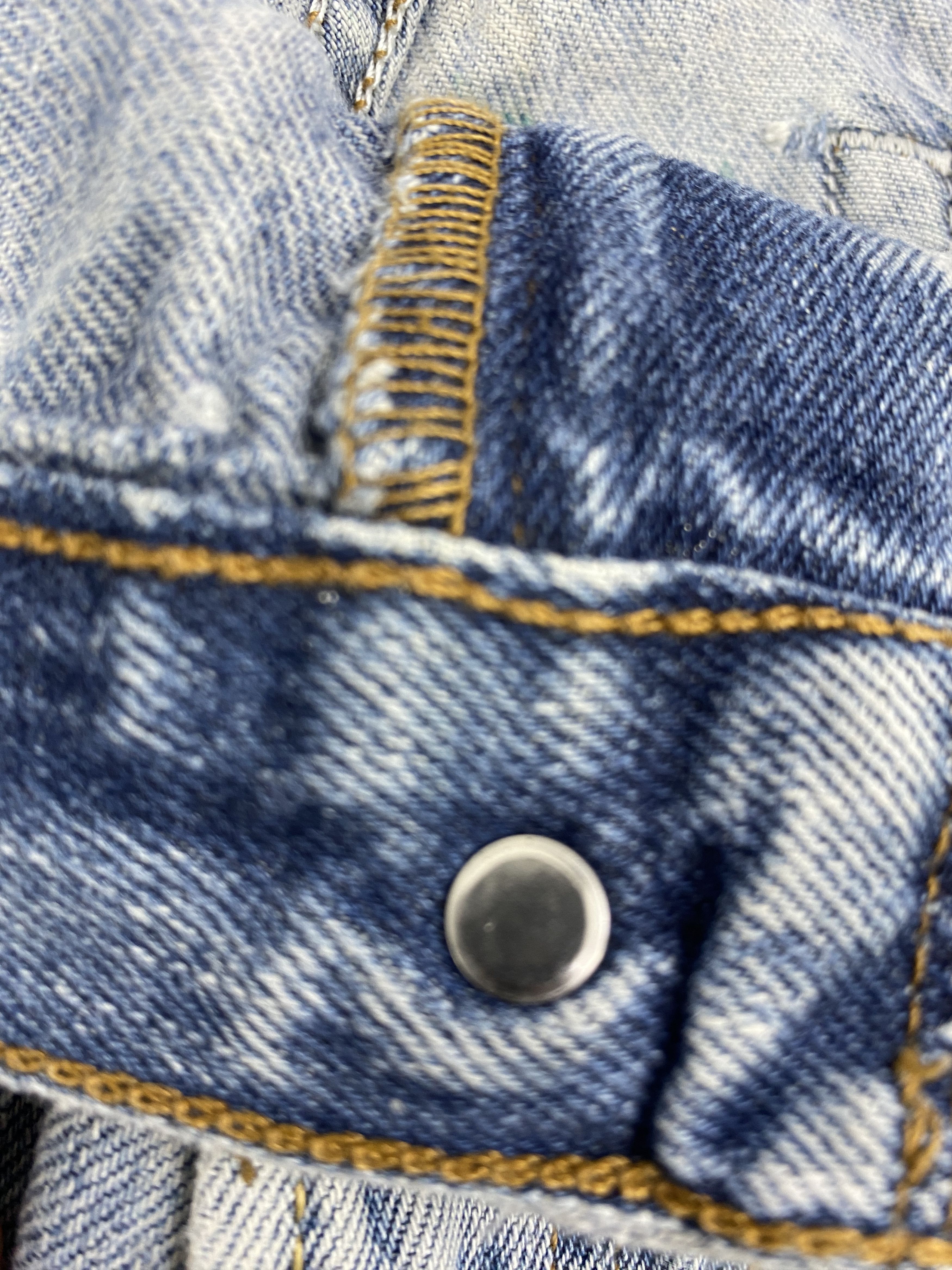 Levi's × Vintage Vintage Levis 550 Faded Blue Denim Jeans Size US 36 / EU 52 - 11 Thumbnail