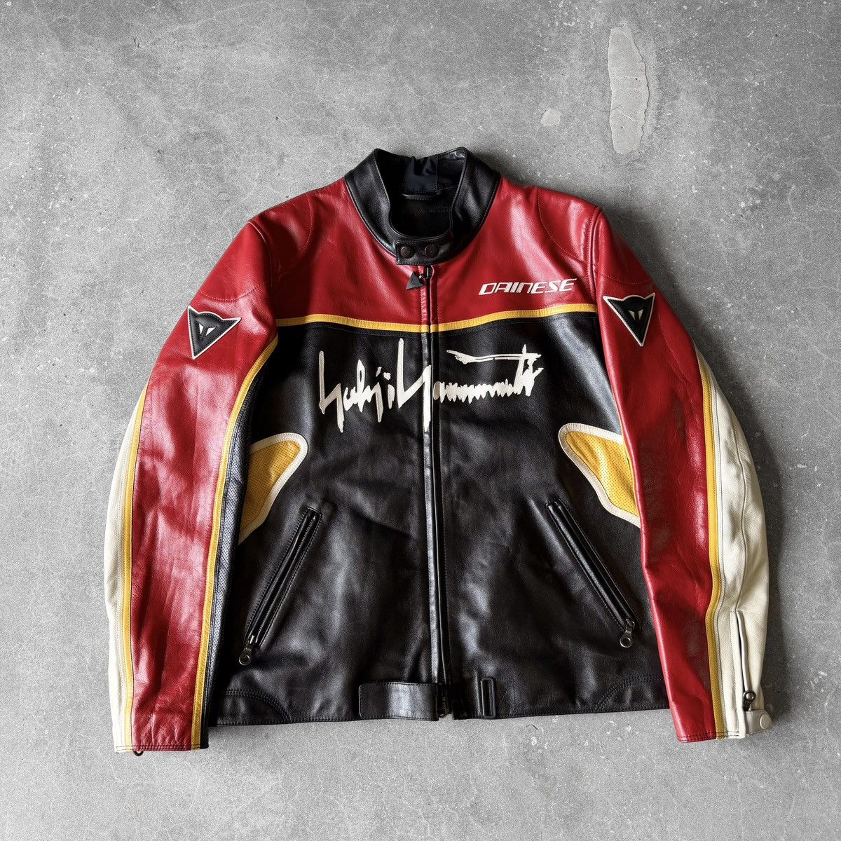 Yohji Yamamoto AW24/25 Yohji Yamamoto x Dainese Leather Moto Racer Jacket Size US XL / EU 56 / 4 - 10 Thumbnail