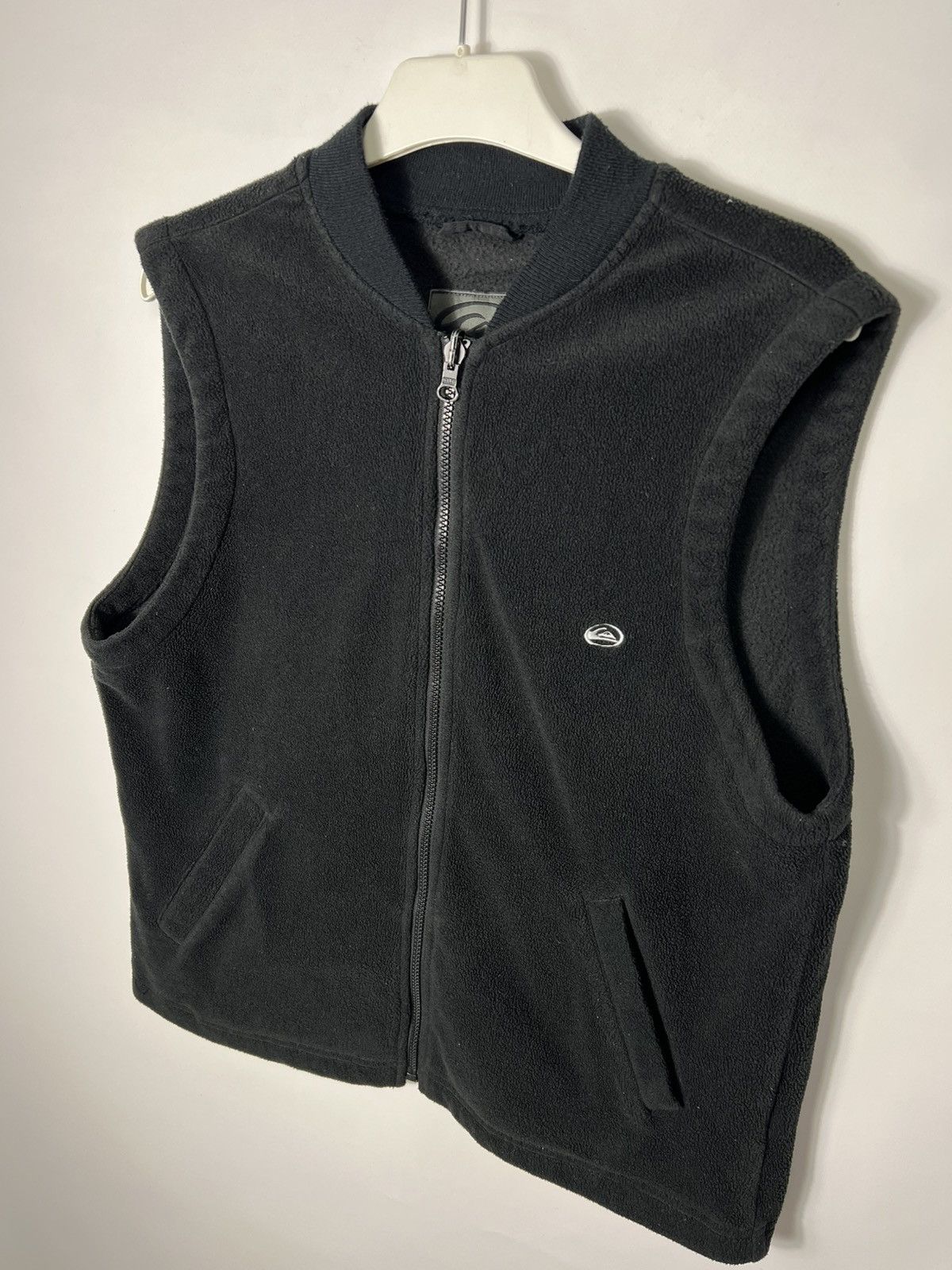 Quiksilver Vintage streetwear y2k sk8 surf Quiksilver Fleece Vest Size US S / EU 44-46 / 1 - 2 Thumbnail