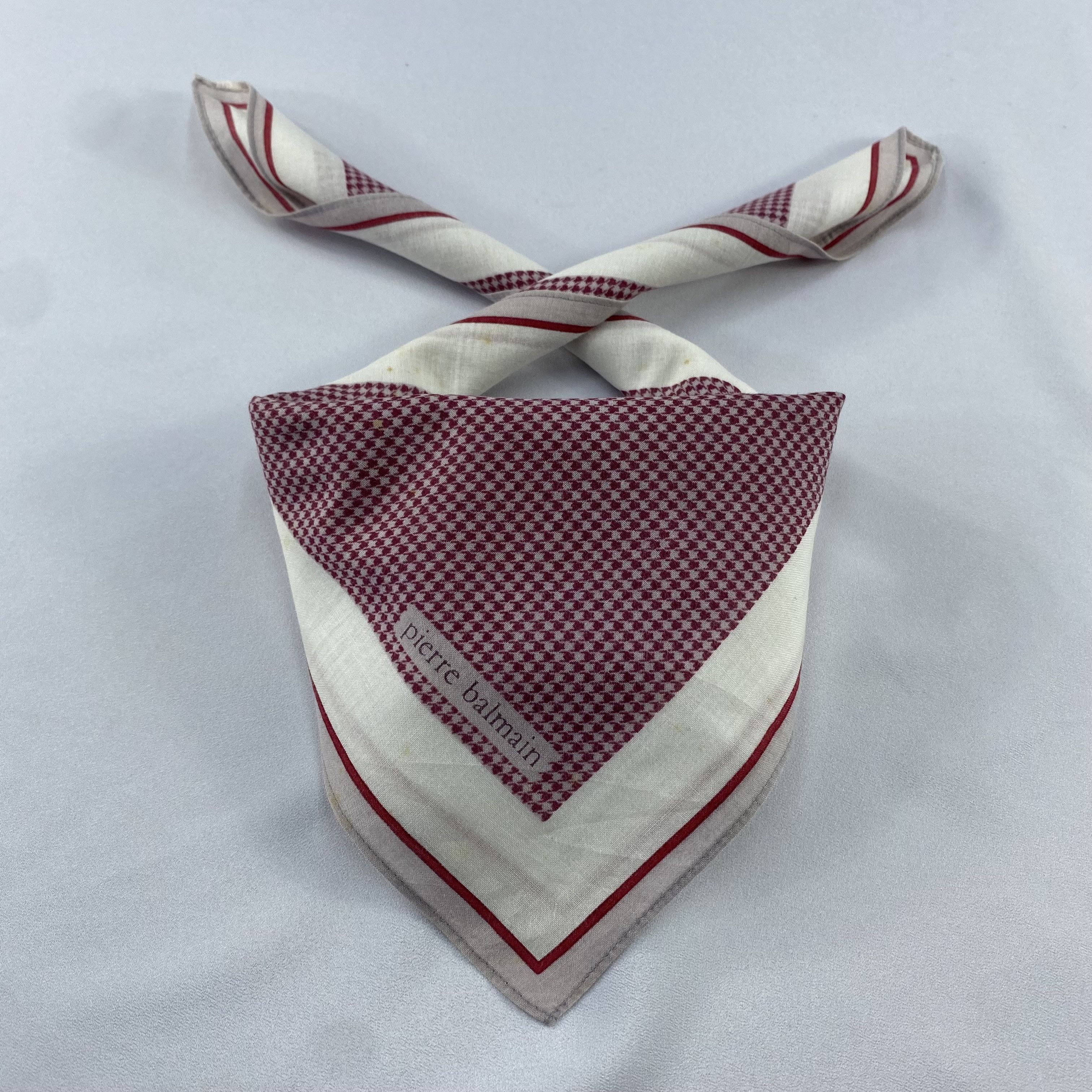 Pierre Balmain Pierre Balmain Handkerchief / Bandana / Neckerchief C867 Size ONE SIZE - 2 Thumbnail