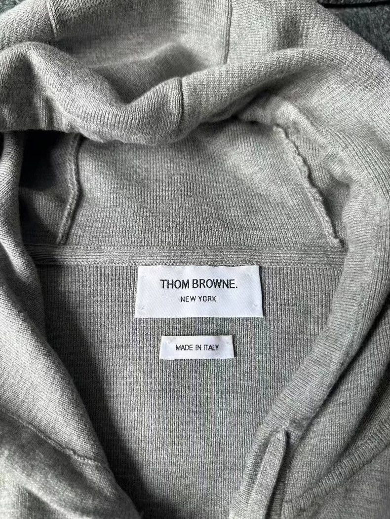 Thom Browne Thom Browne Knitted jacket with double sleeves Size US XXL / EU 58 / 5 - 3 Thumbnail