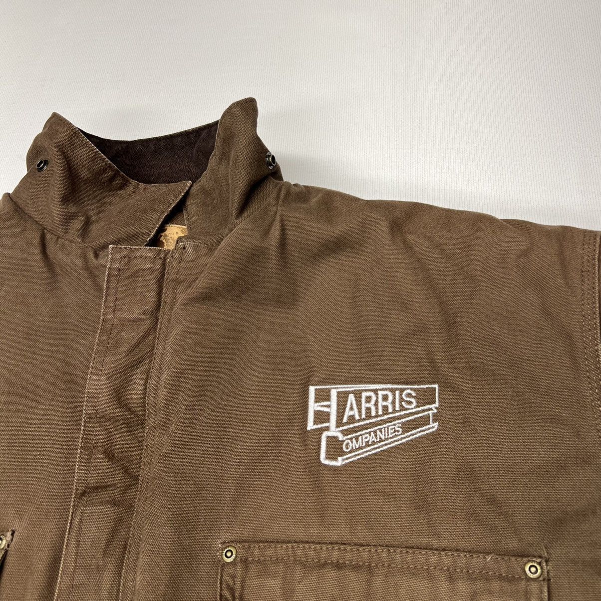 Other Berne Jacket Brown Heartland Washed Chore Coat Lined Canvas Size US XXL / EU 58 / 5 - 4 Thumbnail