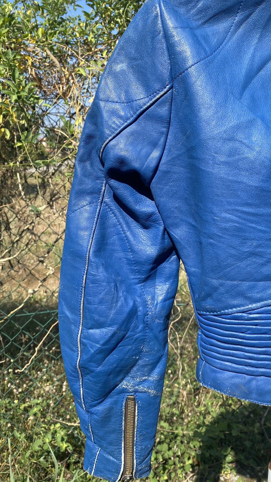 Genuine Leather Rare Vintage Harro Kombi Leather Jacket Size ONE SIZE - 9 Thumbnail